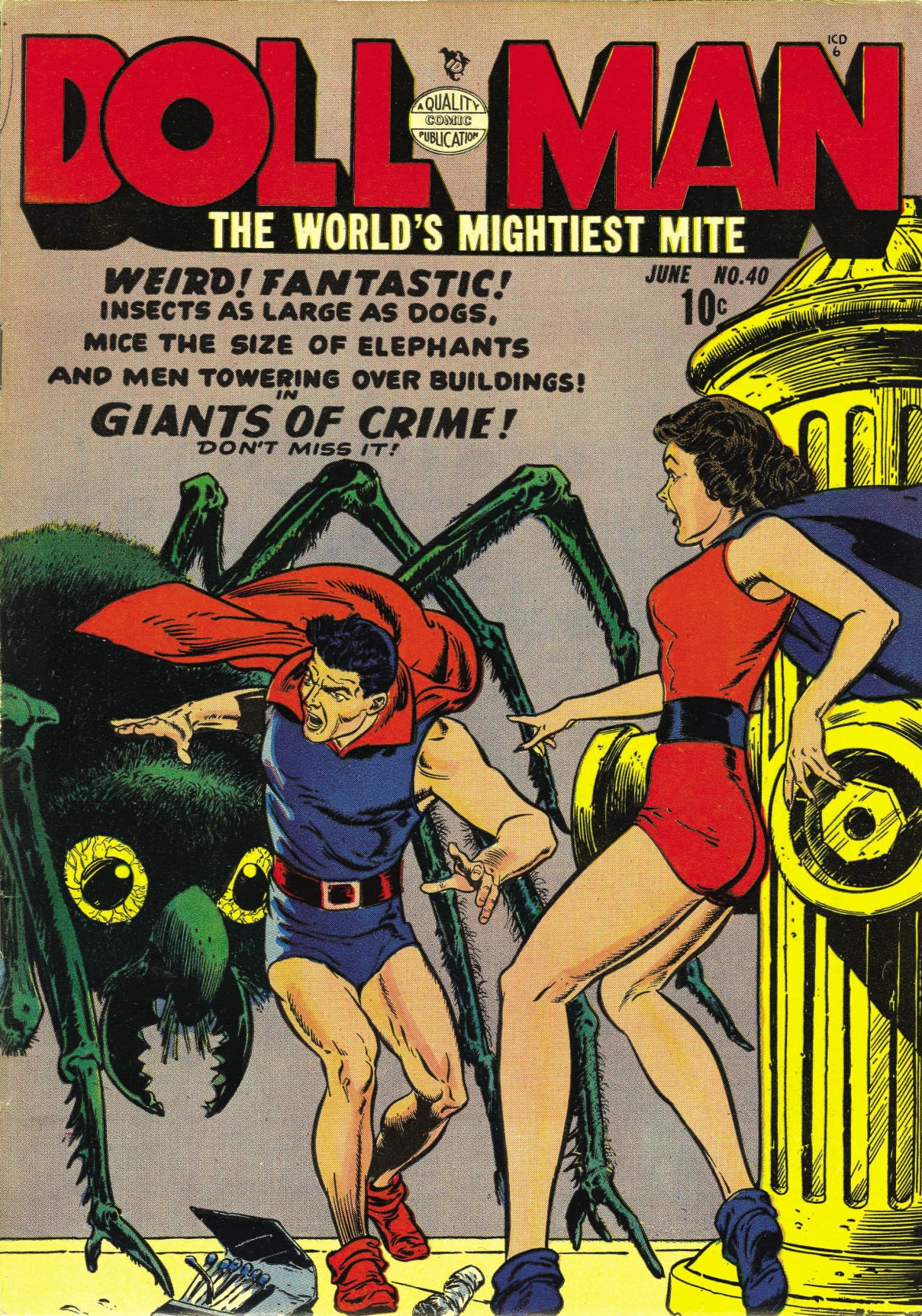 Read online Doll Man comic -  Issue #40 - 1
