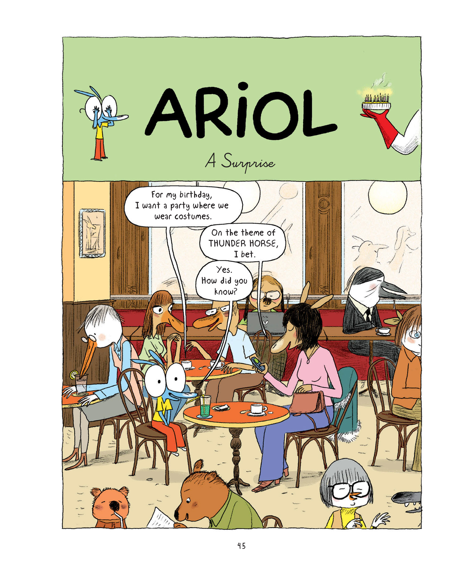 Read online Ariol comic -  Issue # TPB 6 - 46