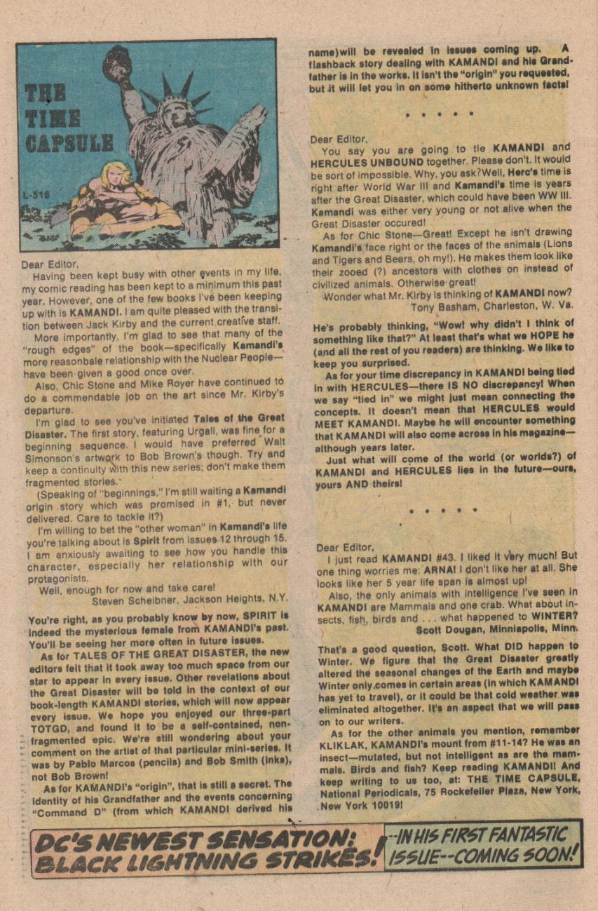 Read online Kamandi, The Last Boy On Earth comic -  Issue #47 - 32