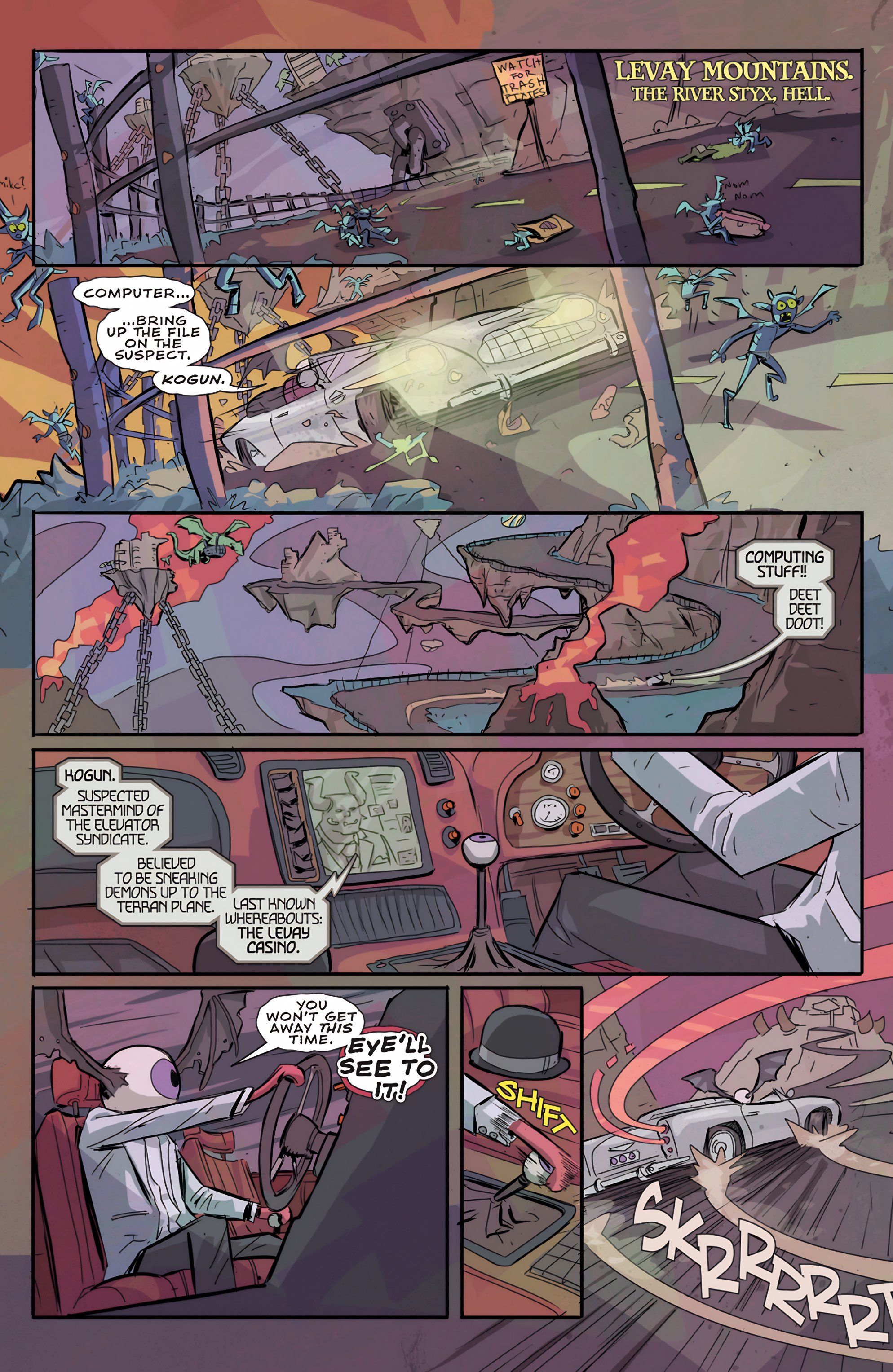 Read online Metalshark Bro: Assault On Hamzig Island comic -  Issue # TPB - 5