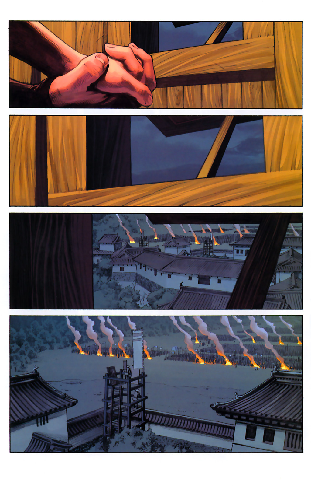 Read online Samurai: Heaven and Earth comic -  Issue #1 - 12