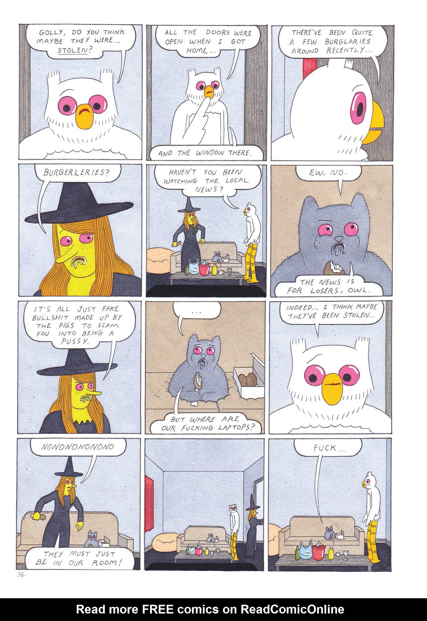 Read online Megg & Mogg in Amsterdam and Other Stories comic -  Issue # TPB - 39