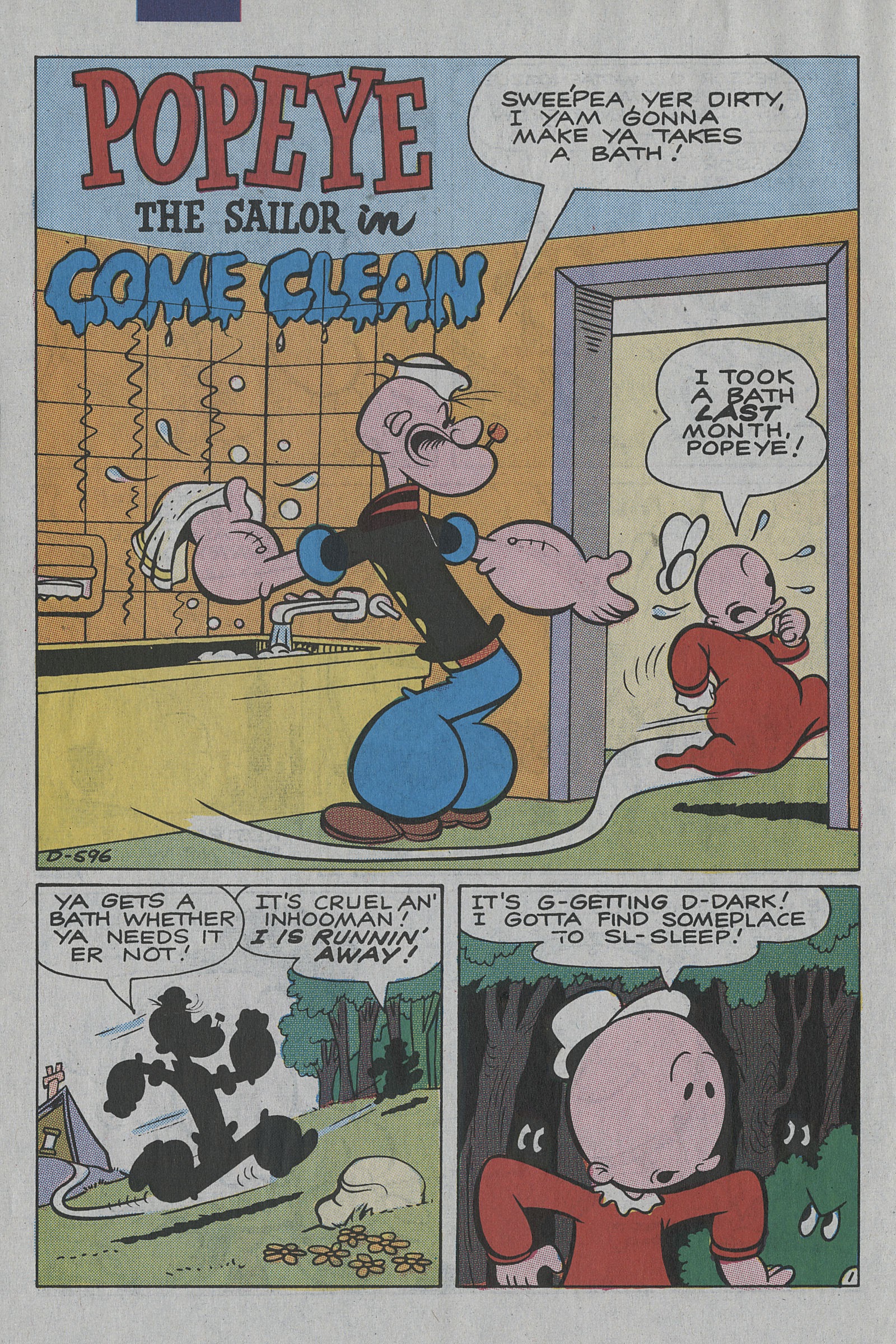 Read online Popeye (1993) comic -  Issue #5 - 29