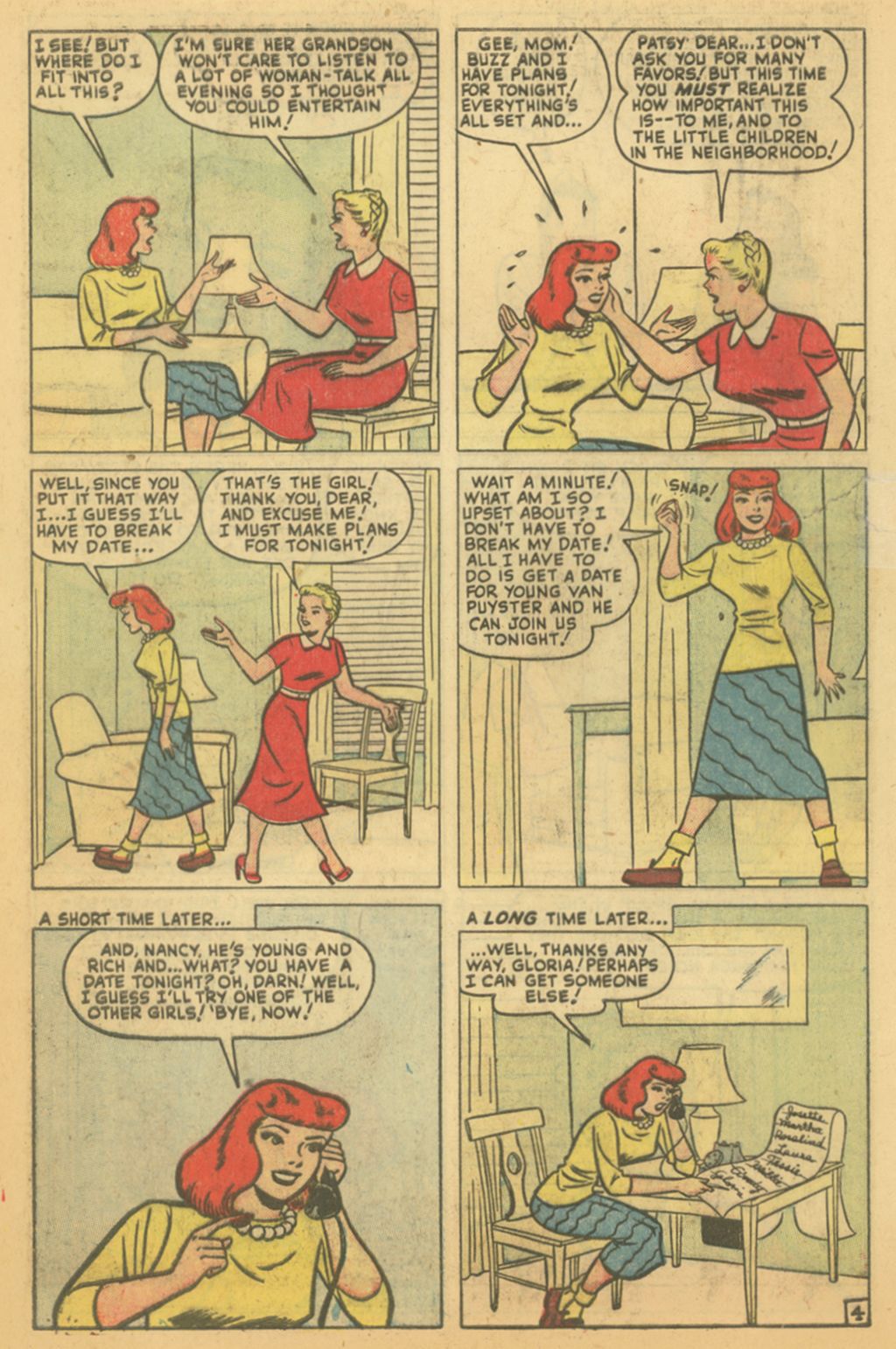 Read online Patsy Walker comic -  Issue #30 - 6