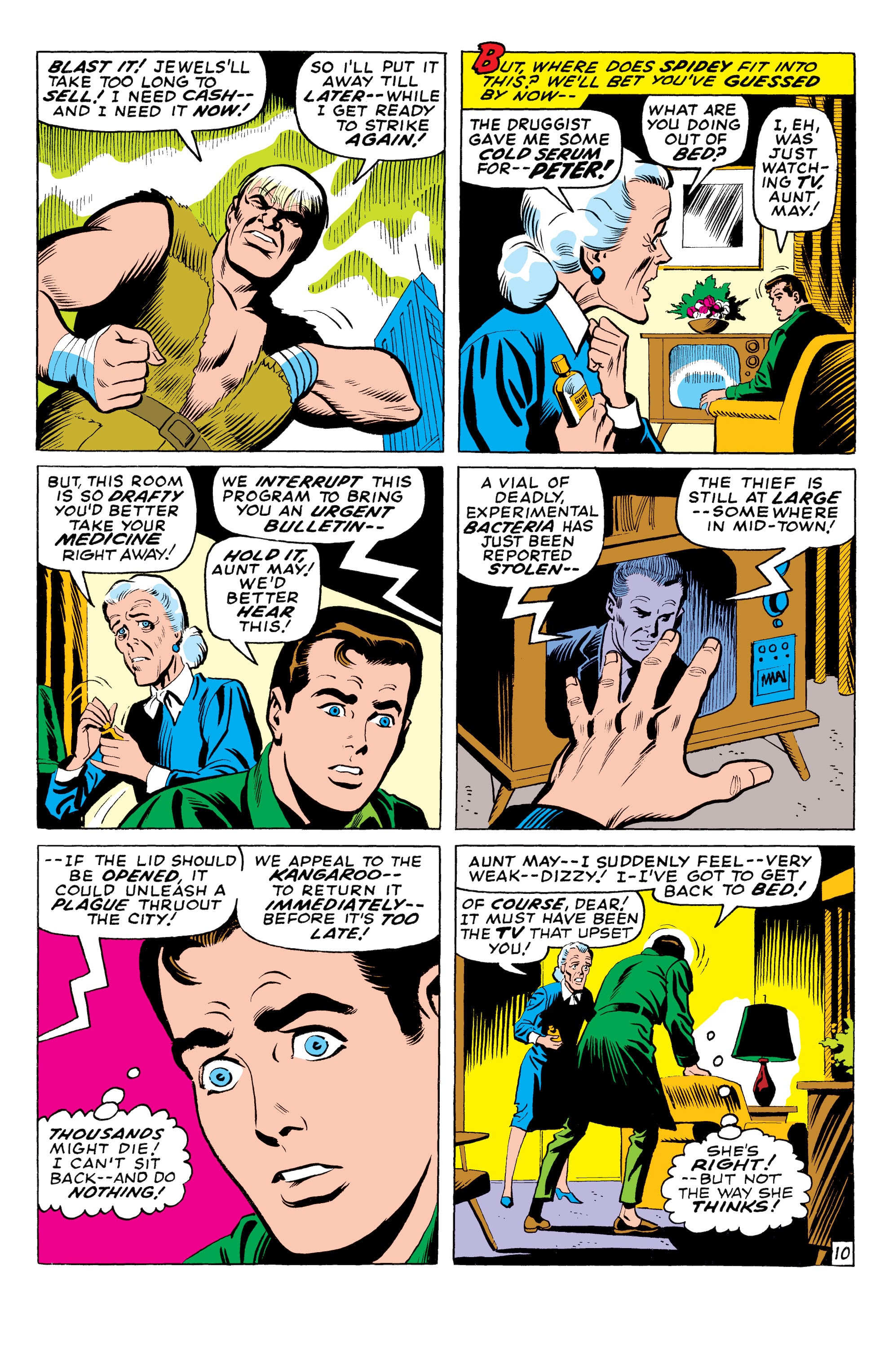 Read online Amazing Spider-Man Epic Collection comic -  Issue # The Secret of the Petrified Tablet (Part 4) - 37