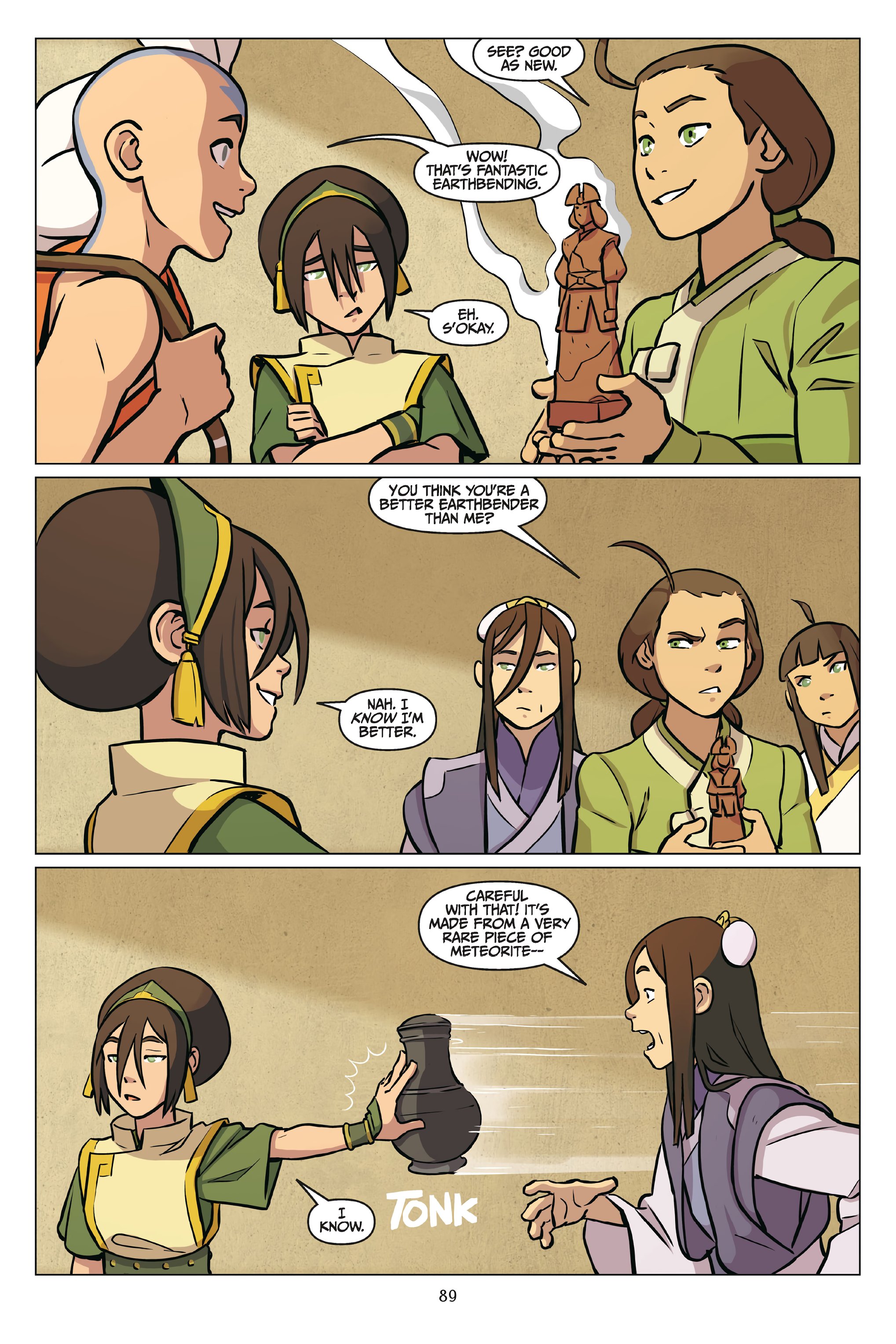 Read online Nickelodeon Avatar: The Last Airbender - Imbalance comic -  Issue # _Omnibus (Part 1) - 90