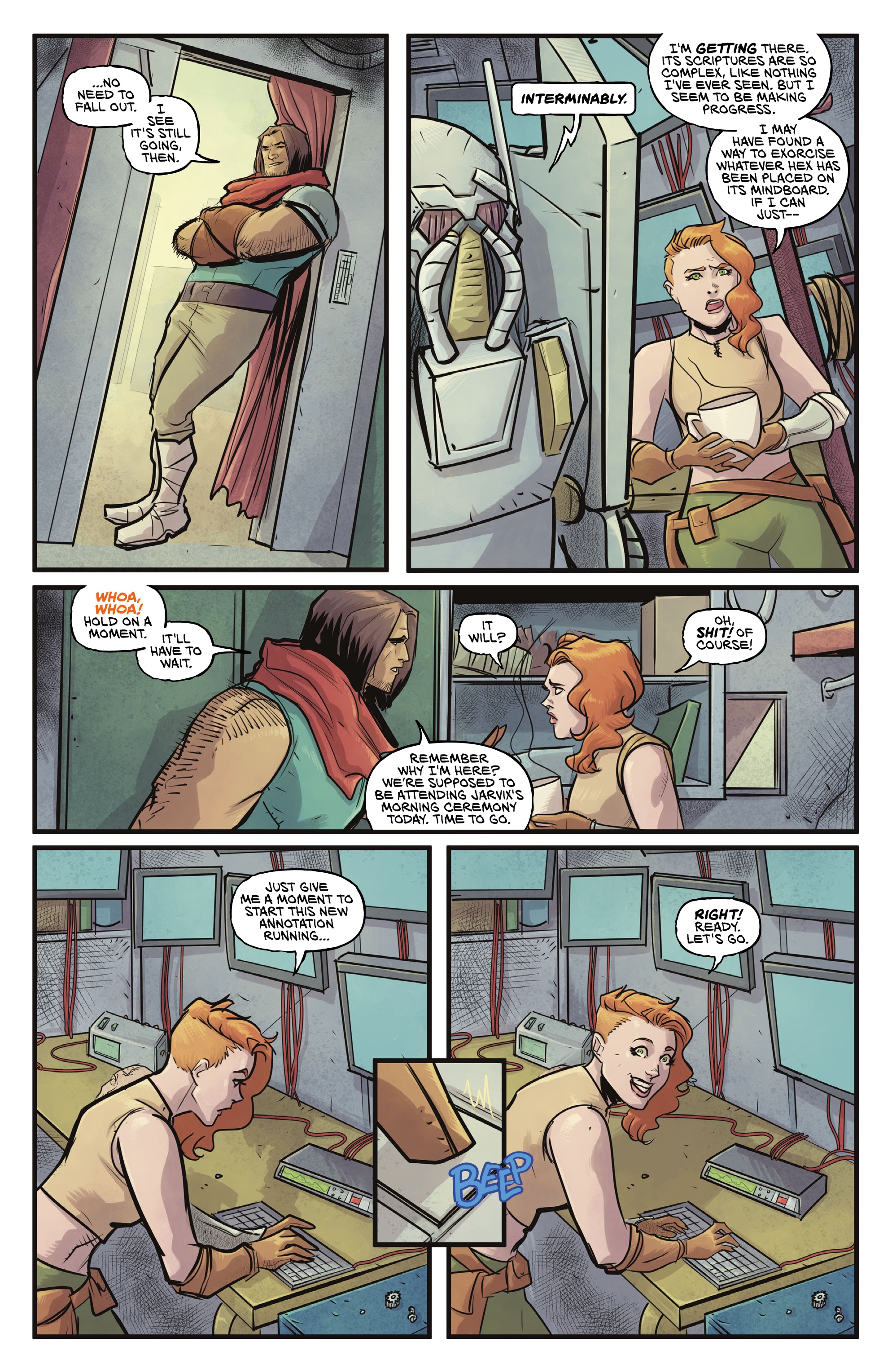 Read online Engine Ward comic -  Issue #2 - 5