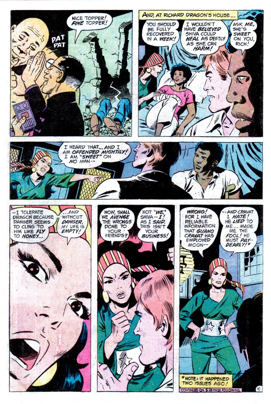Read online Richard Dragon, Kung-Fu Fighter comic -  Issue #7 - 11