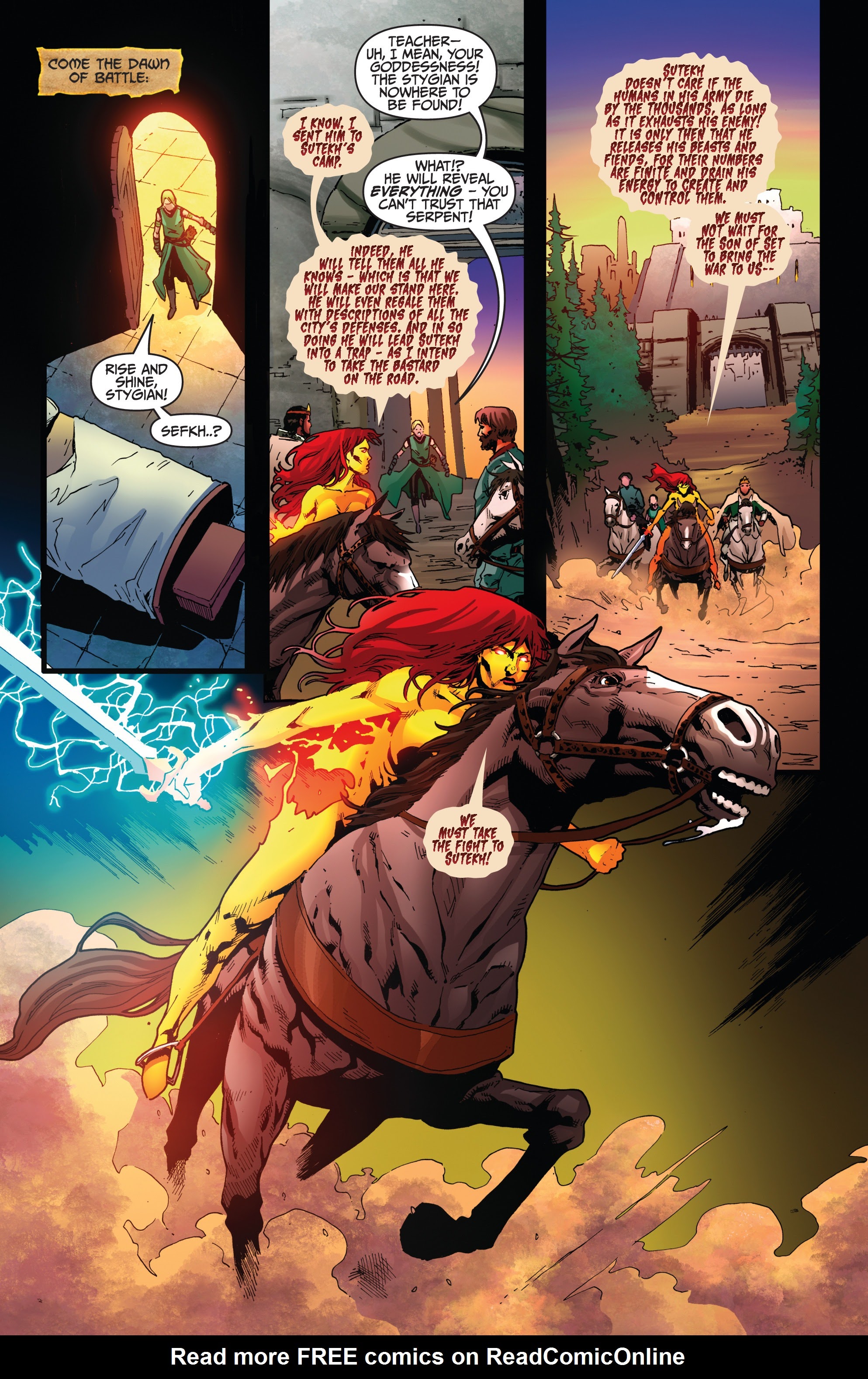 Read online Red Sonja: Vulture's Circle comic -  Issue # _TPB - 102