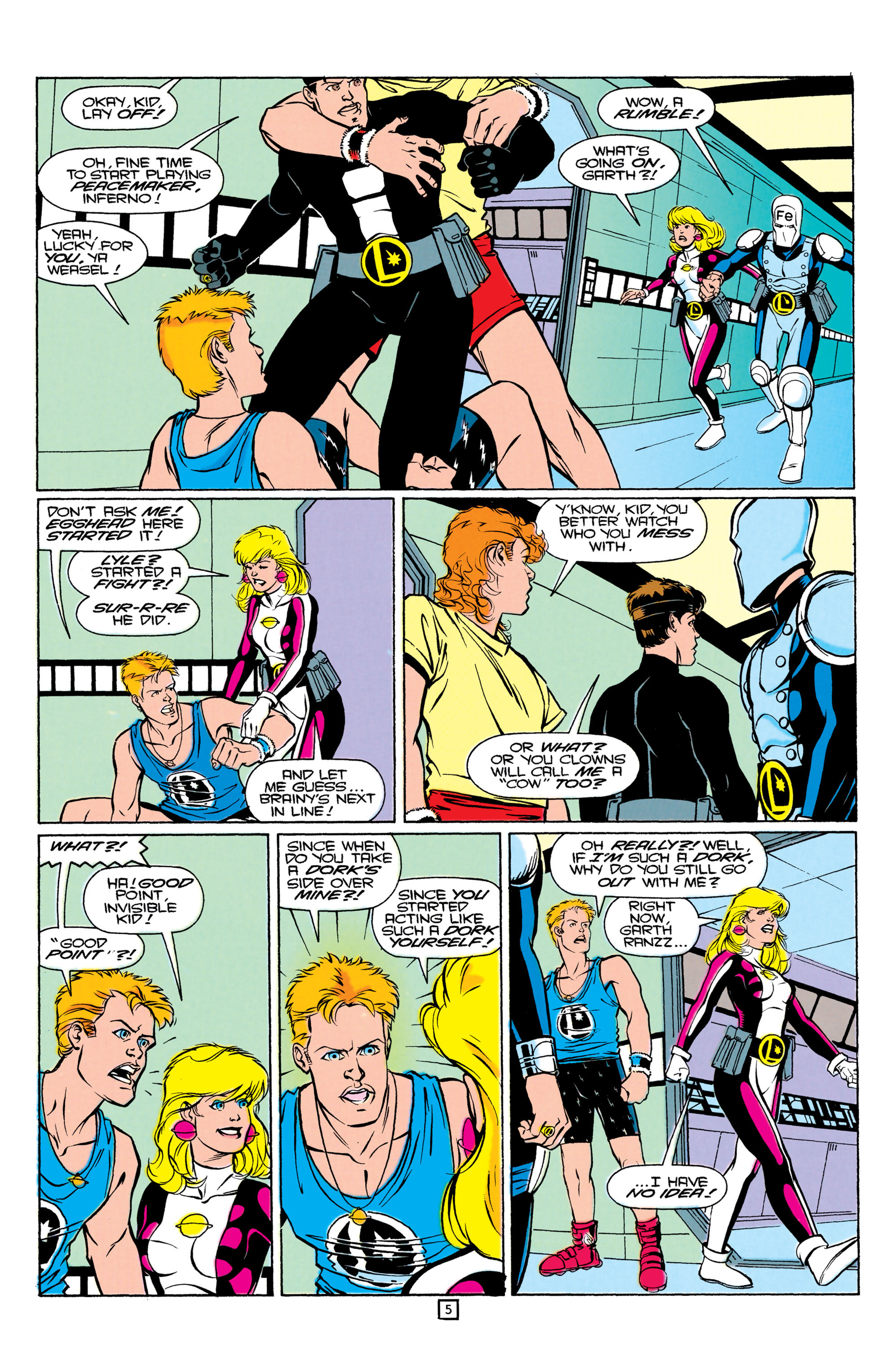 Read online Legionnaires comic -  Issue #4 - 6