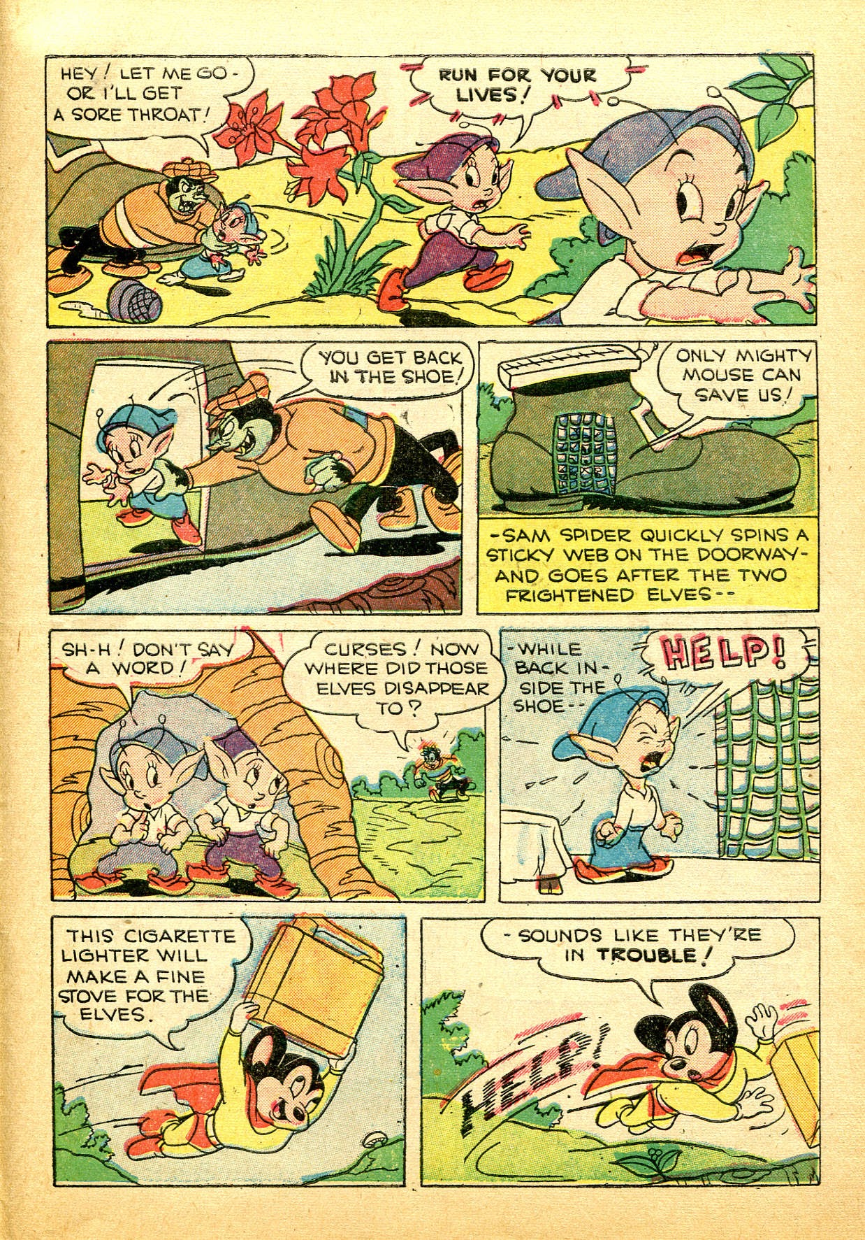 Read online Paul Terry's Mighty Mouse Comics comic -  Issue #63 - 31