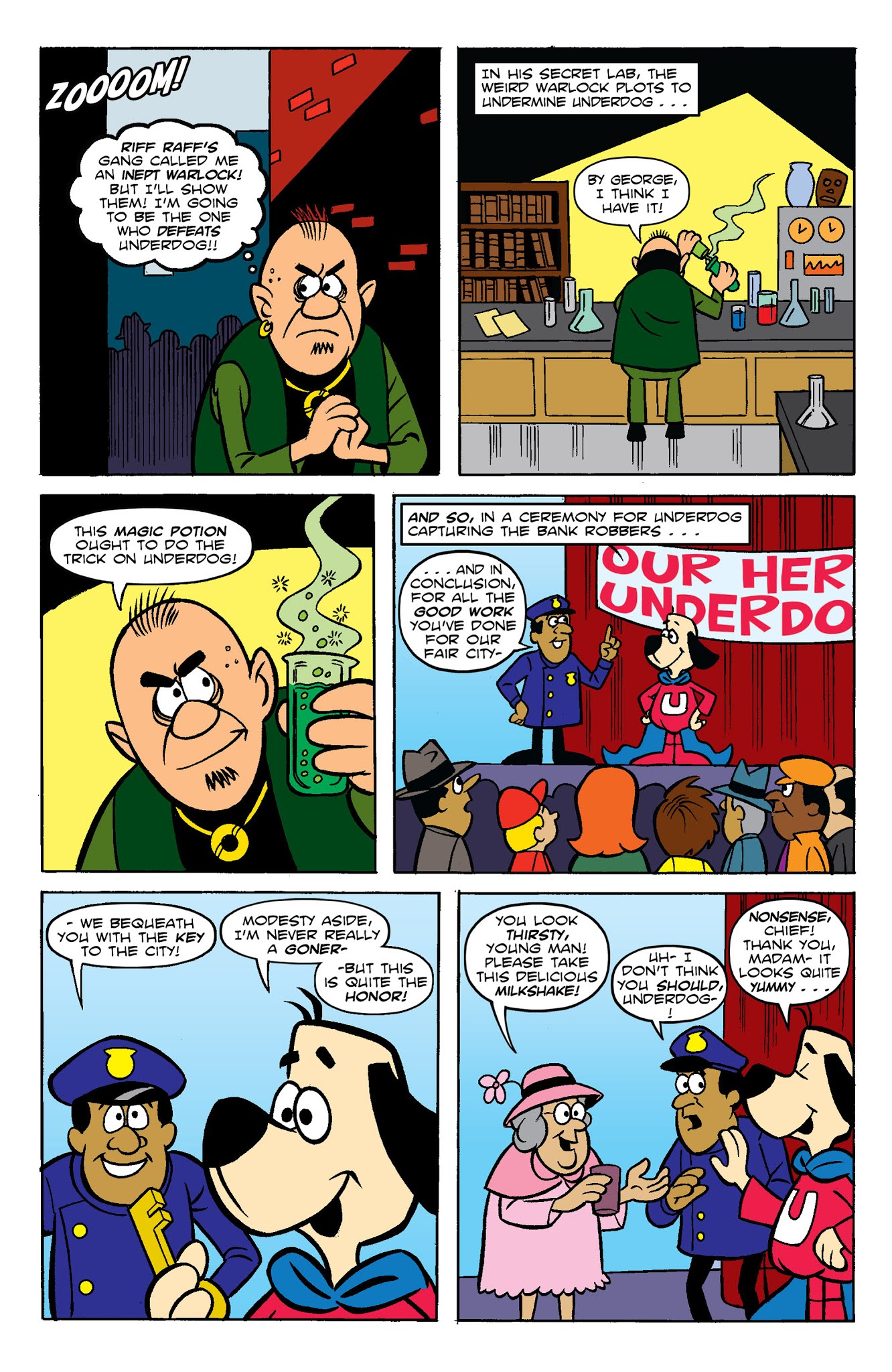 Read online Underdog (2018) comic -  Issue #1 - 6