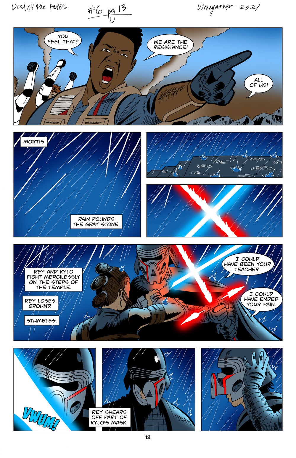 Read online Star Wars: Duel of the Fates comic -  Issue #6 - 12