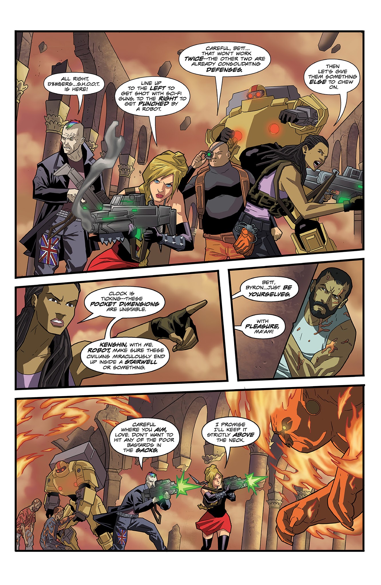 Read online S.H.O.O.T. First comic -  Issue #1 - 8