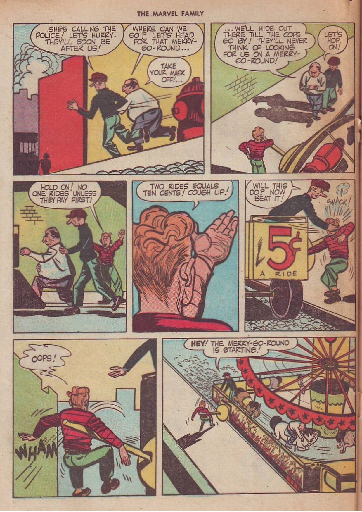 Read online The Marvel Family comic -  Issue #22 - 36