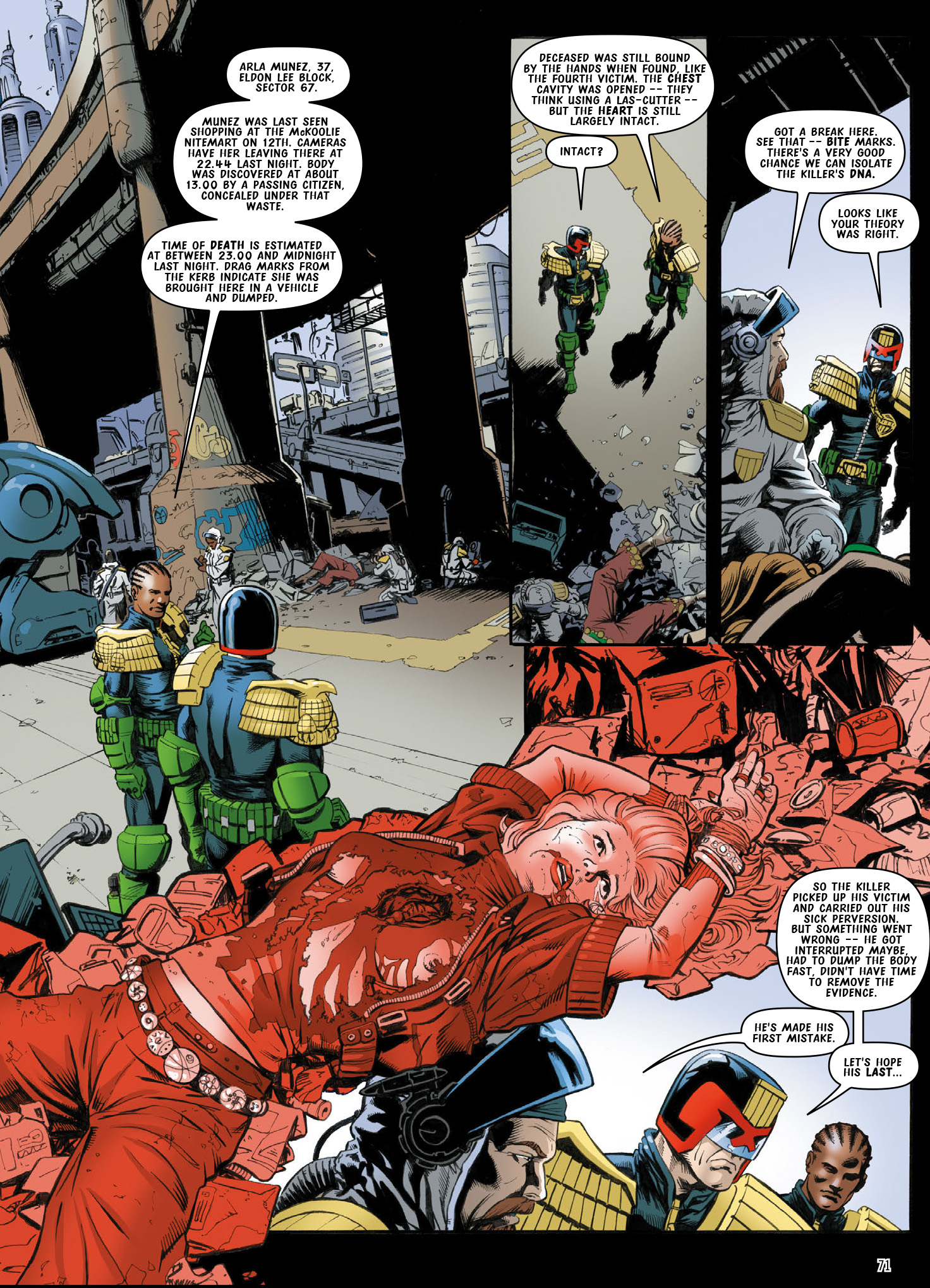 Read online Judge Dredd: The Complete Case Files comic -  Issue # TPB 42 (Part 1) - 73