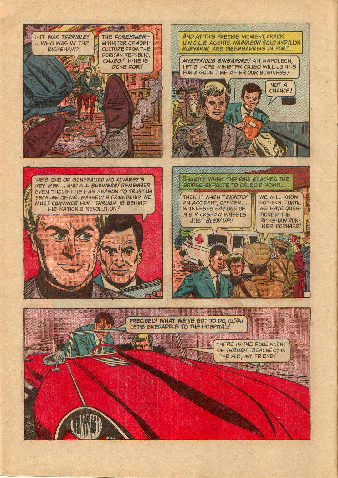 Read online The Man From U.N.C.L.E. comic -  Issue #6 - 4