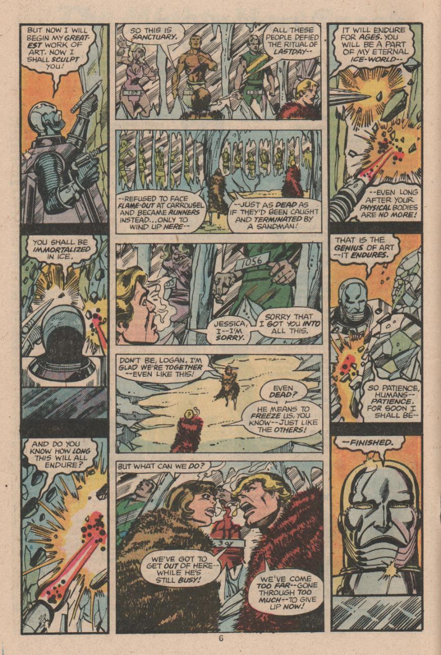 Read online Logan's Run comic -  Issue #4 - 5