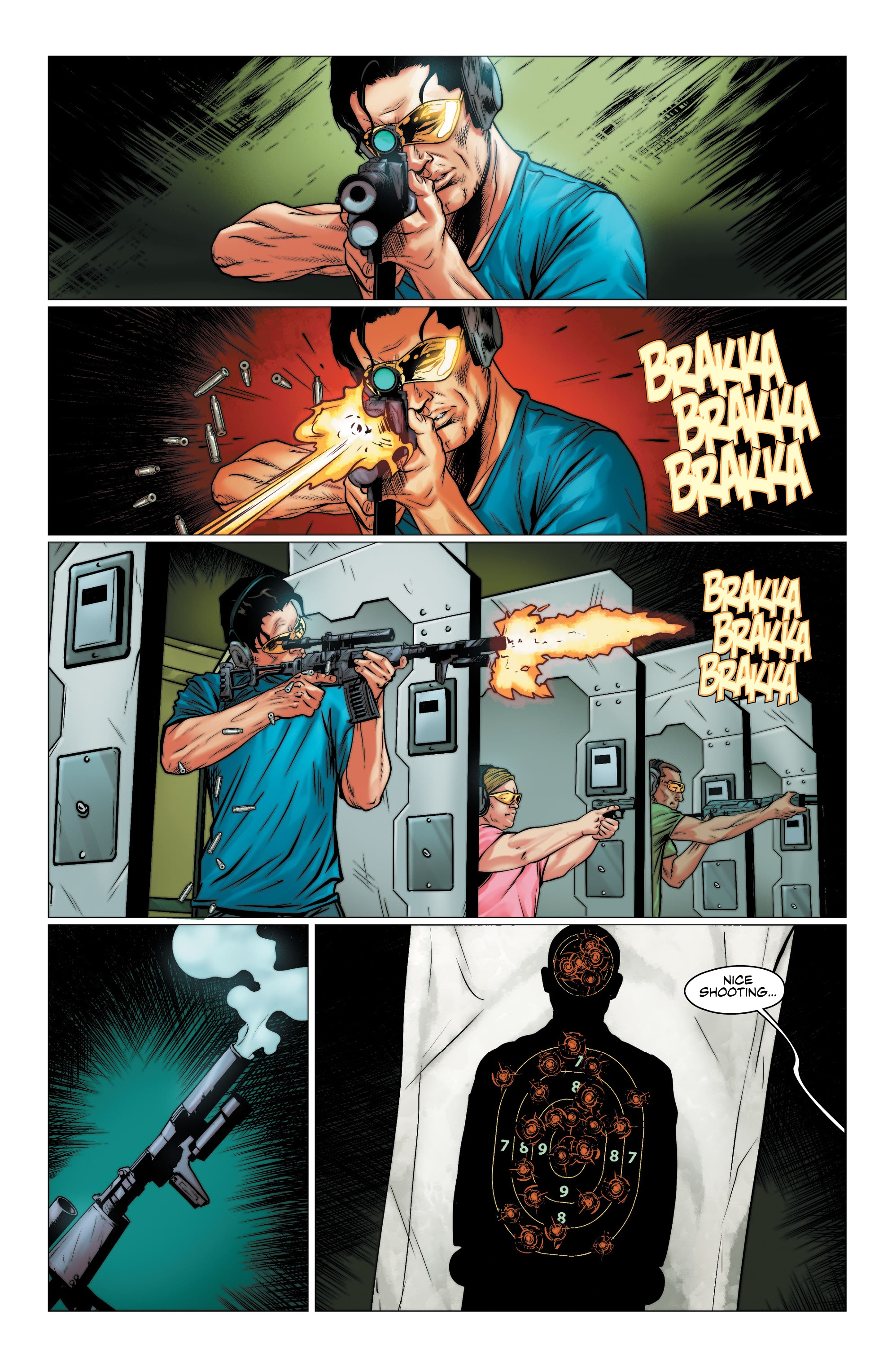 Read online Almost American comic -  Issue #4 - 10