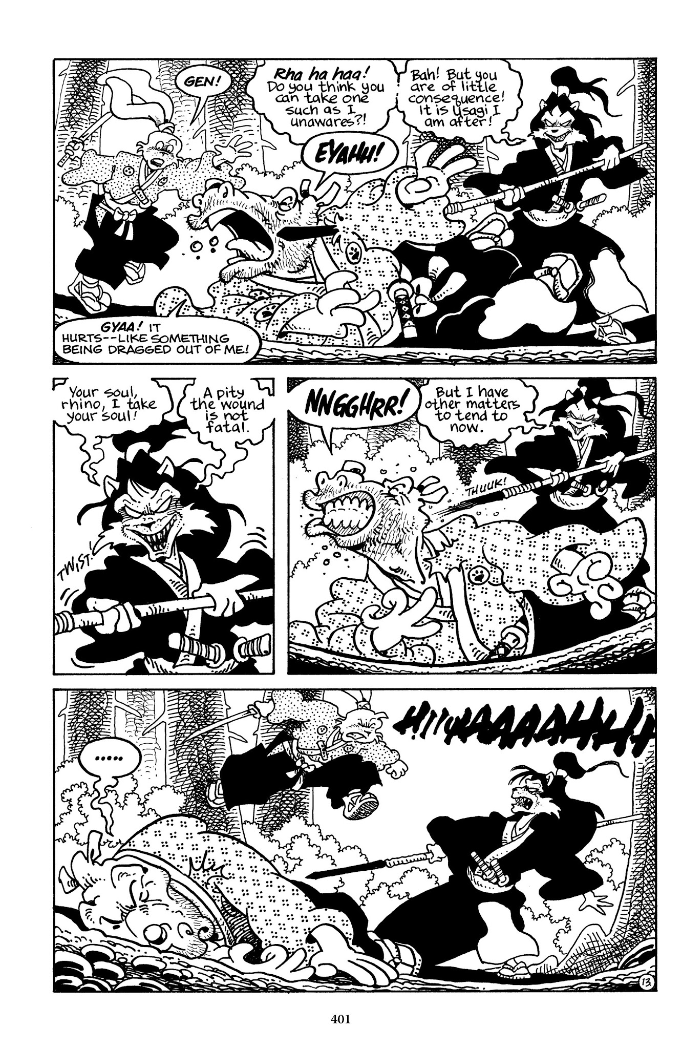 Read online The Usagi Yojimbo Saga comic -  Issue # TPB 2 - 395