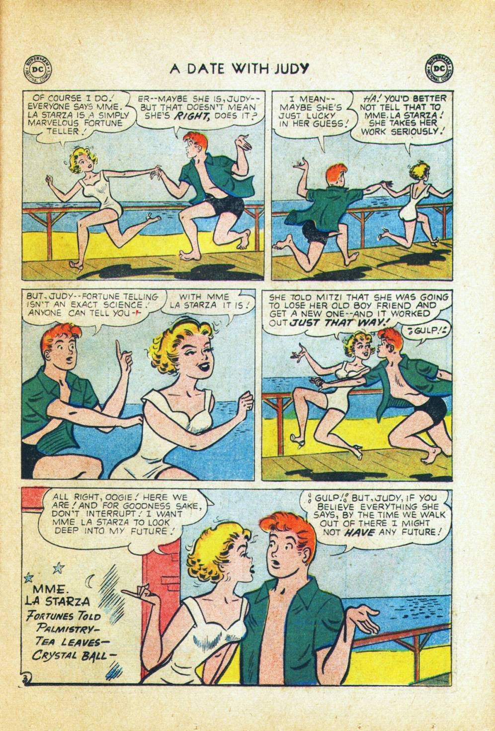 Read online A Date with Judy comic -  Issue #71 - 23