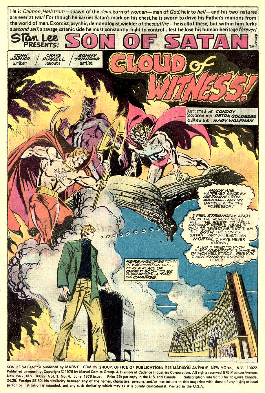 Read online Son of Satan comic -  Issue #4 - 3