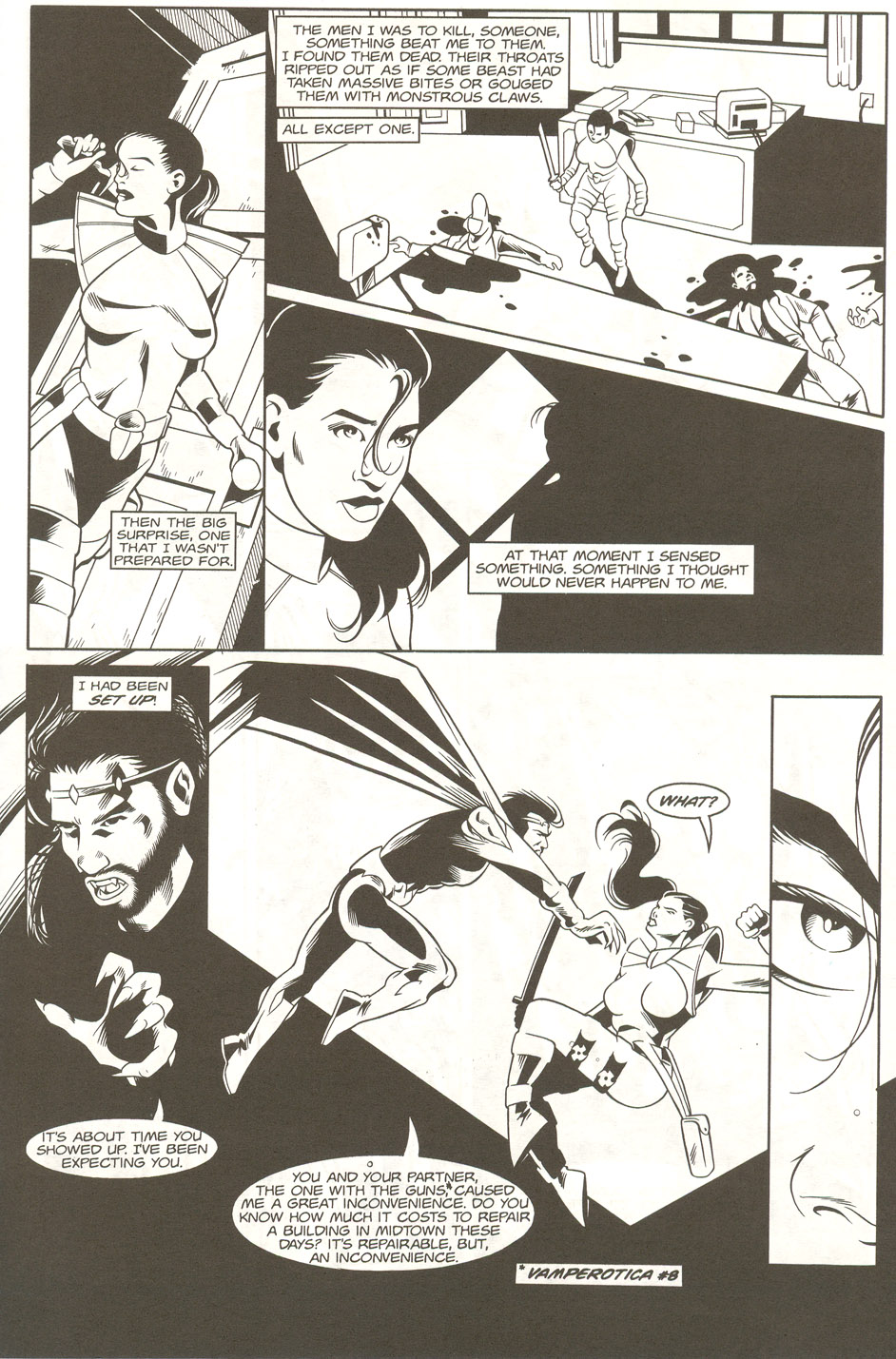 Read online Vamperotica comic -  Issue #6 - 9