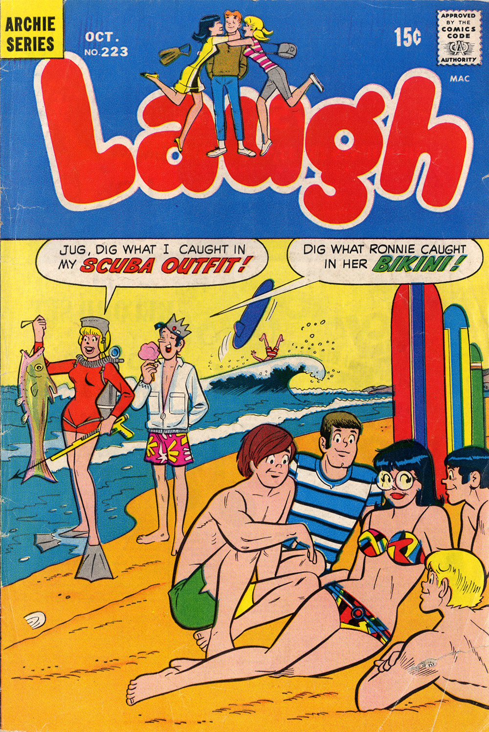 Read online Laugh (Comics) comic -  Issue #223 - 1