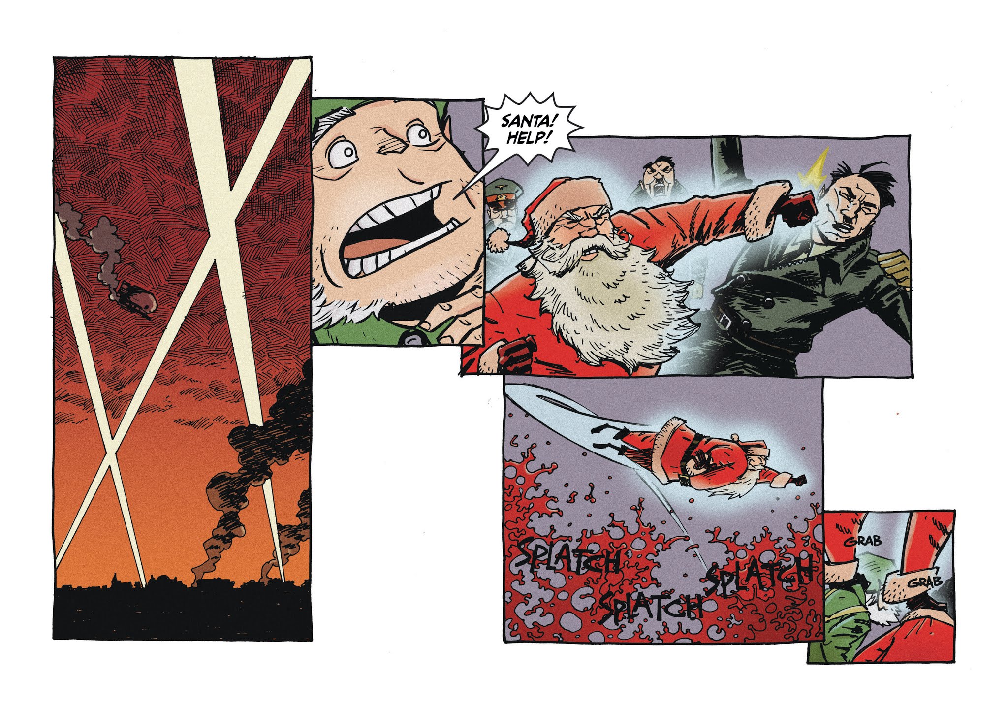 Read online Santa Claus vs. The Nazis comic -  Issue # TPB - 92