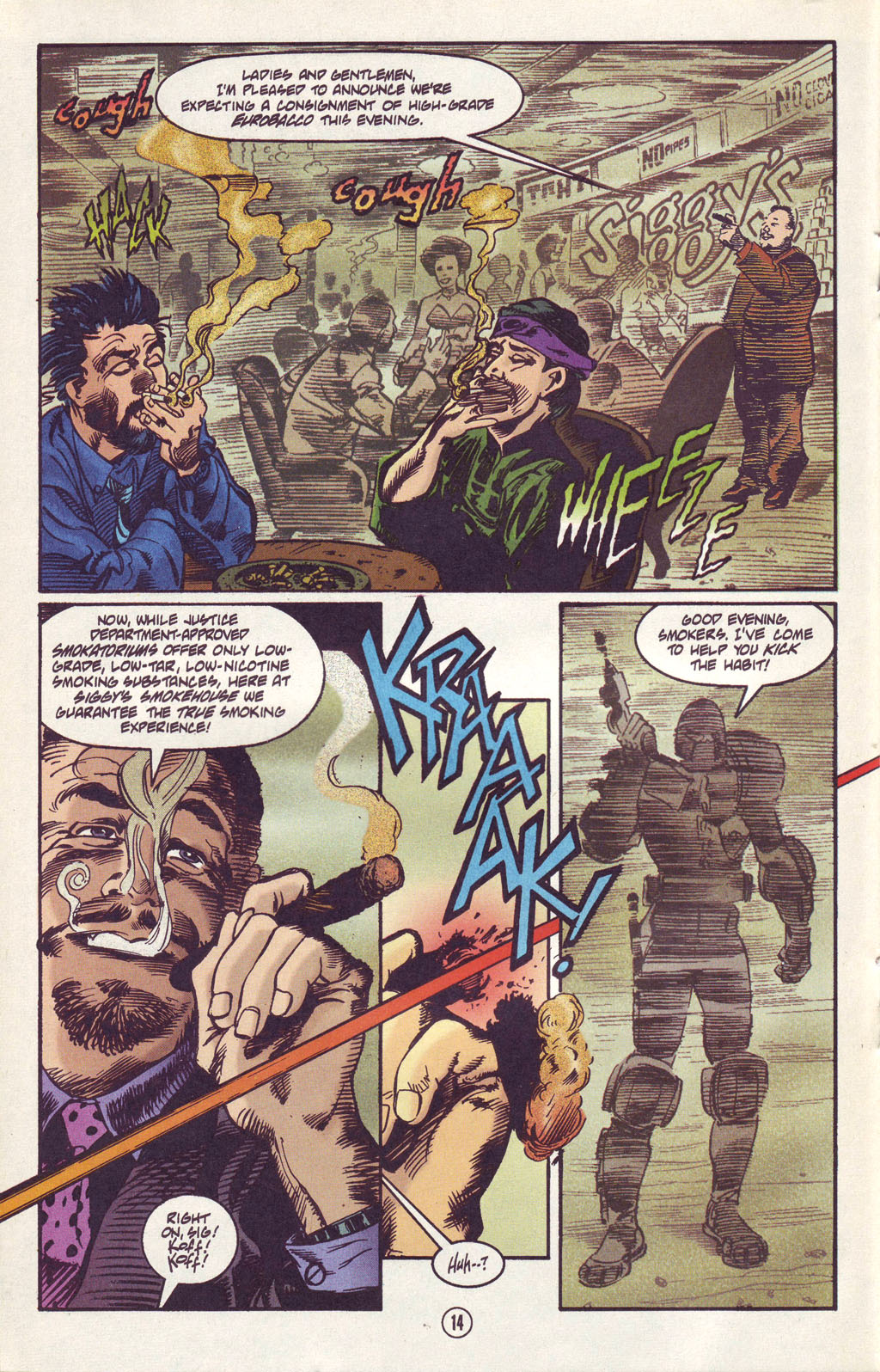 Read online Judge Dredd: Legends of the Law comic -  Issue #1 - 14