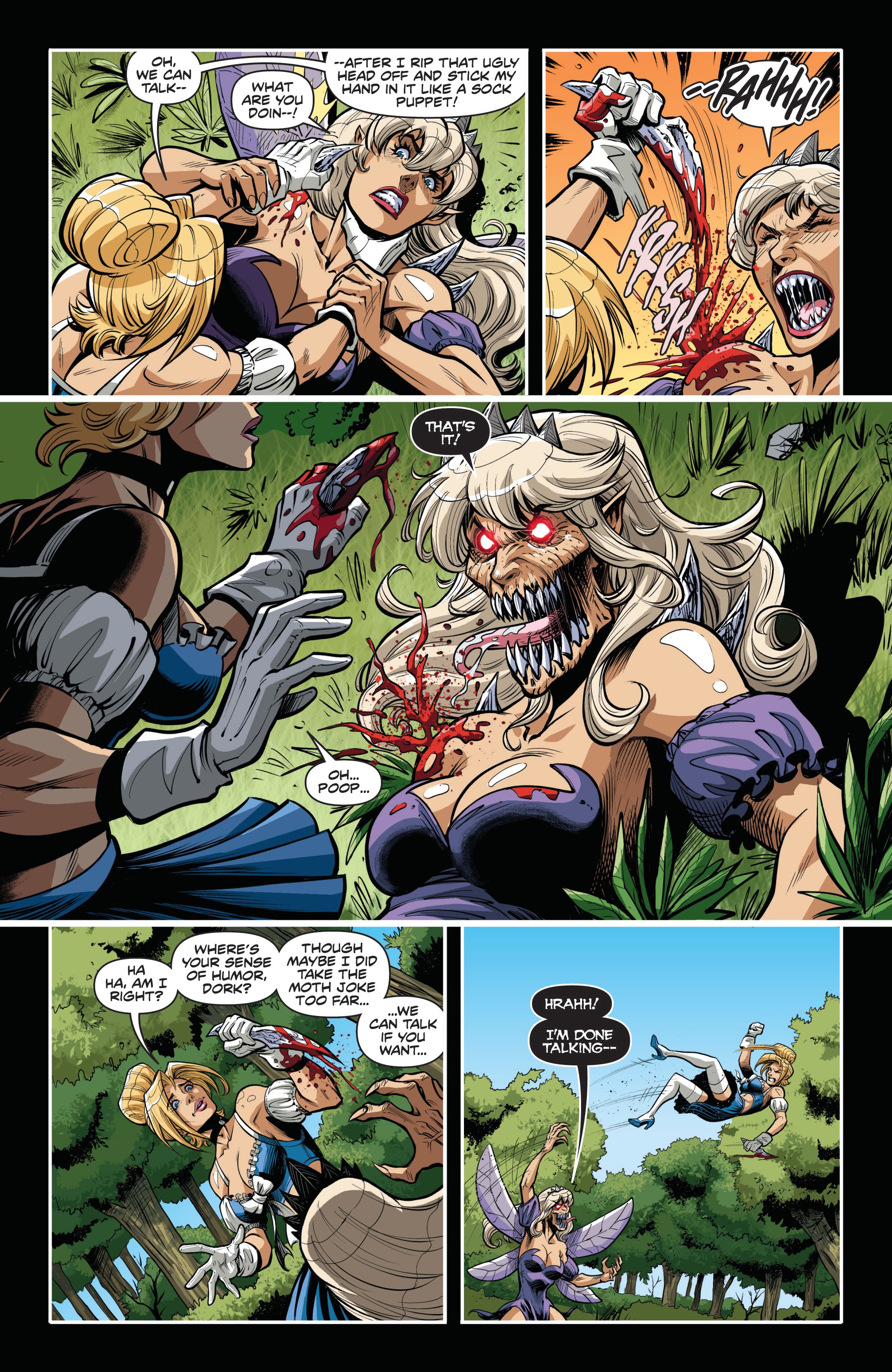 Read online Grimm Spotlight: Cinderella vs The Tooth Fairy comic -  Issue # Full - 27