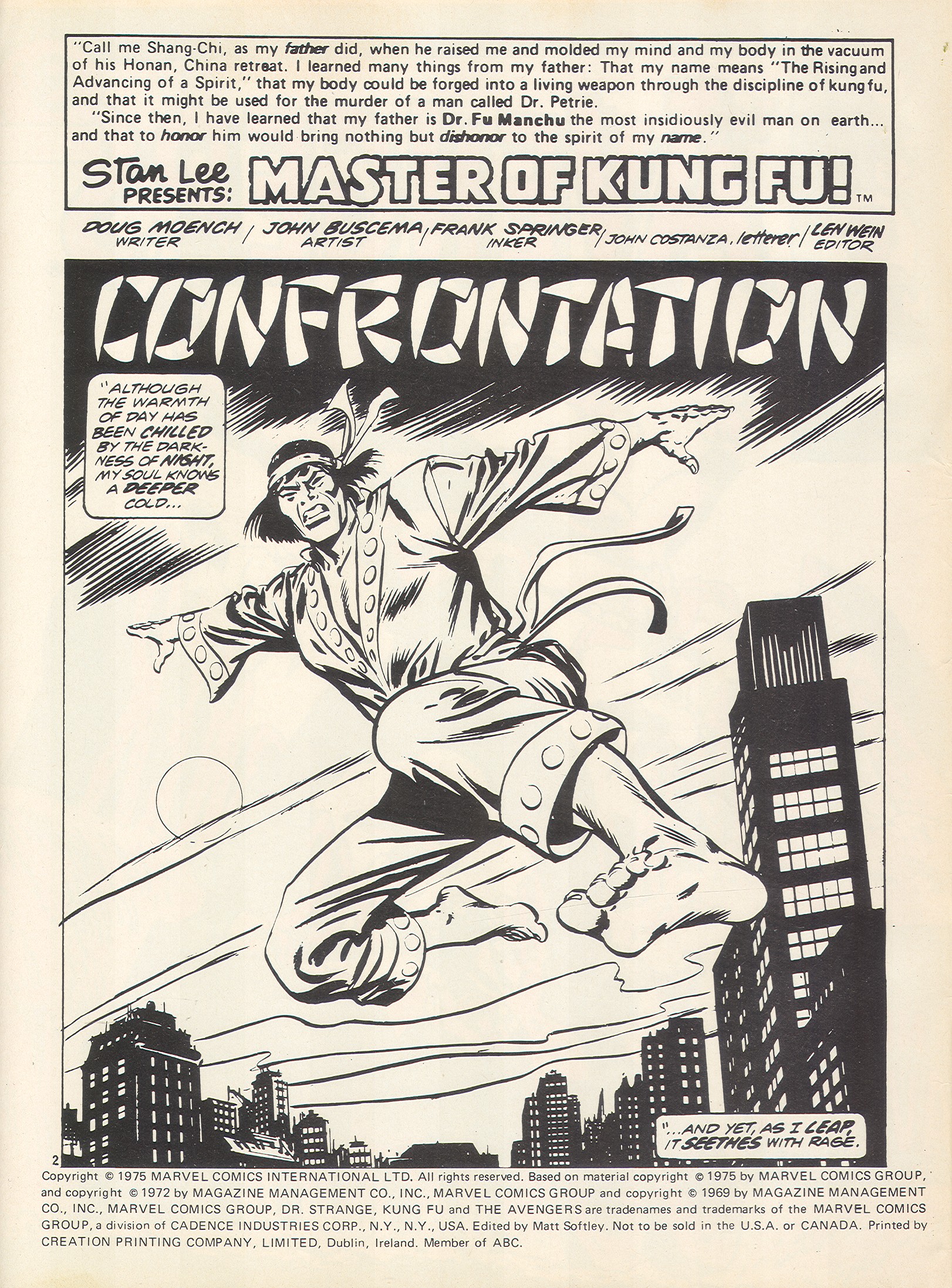 Read online The Avengers (1973) comic -  Issue #92 - 2