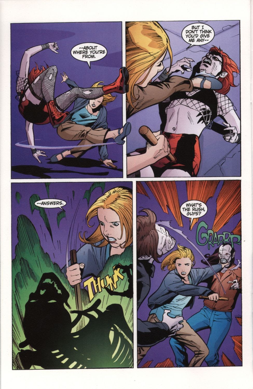 Read online Buffy the Vampire Slayer (1998) comic -  Issue #15 - 21