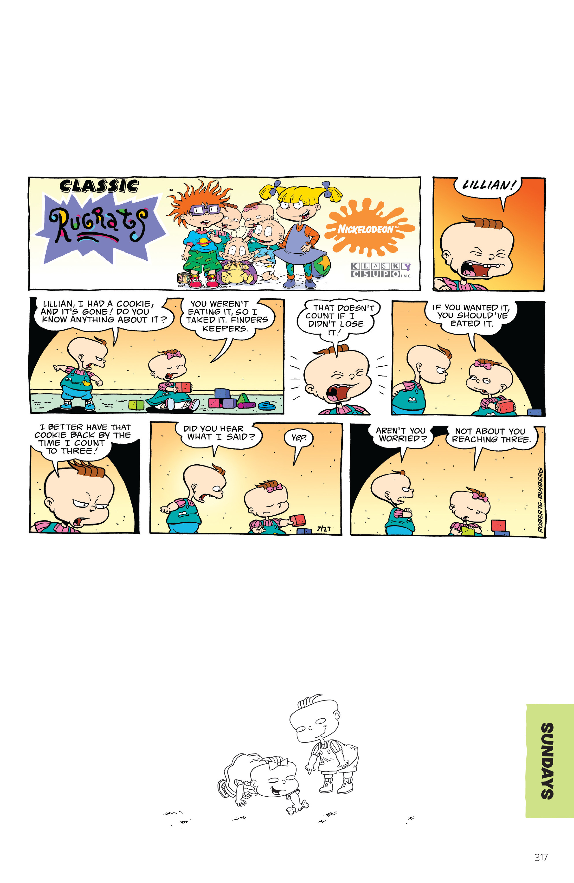 Read online Rugrats: The Newspaper Strips comic -  Issue # TPB (Part 4) - 16