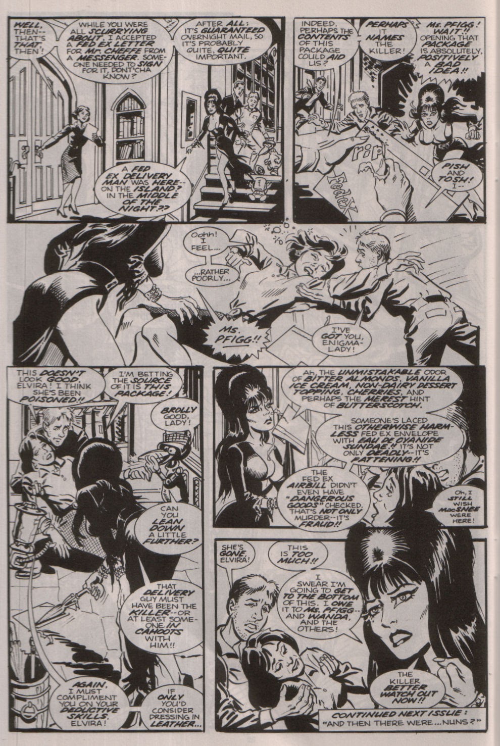 Read online Elvira, Mistress of the Dark comic -  Issue #21 - 26