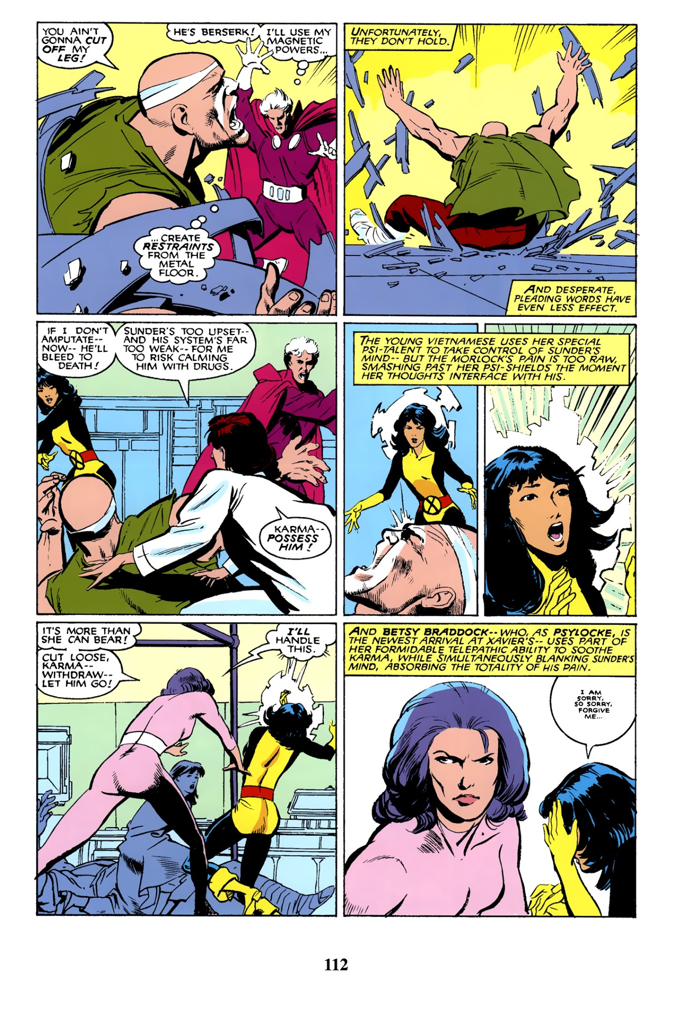 Read online X-Men: Mutant Massacre comic -  Issue # TPB - 111