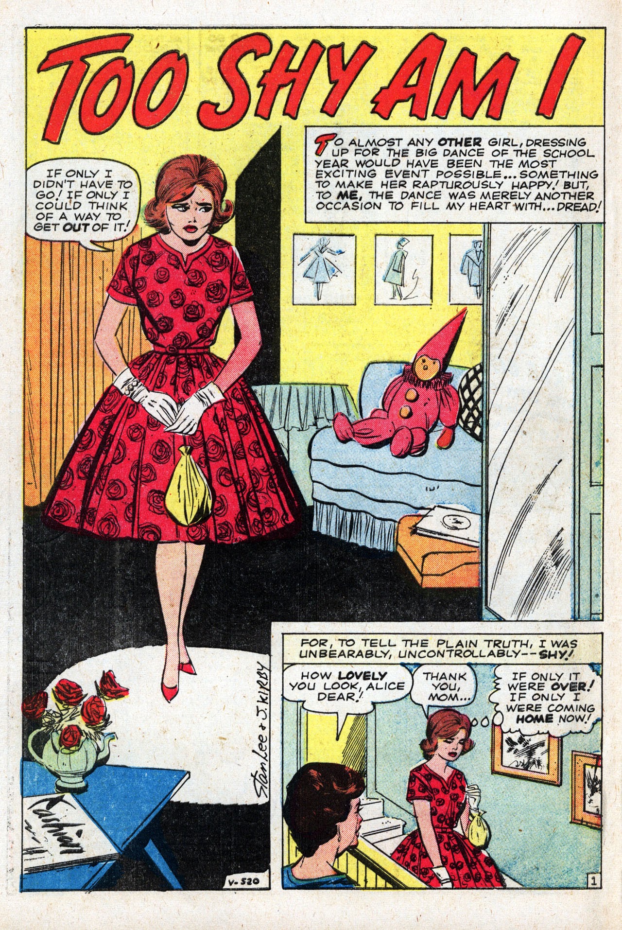 Read online Teen-Age Romance comic -  Issue #85 - 28