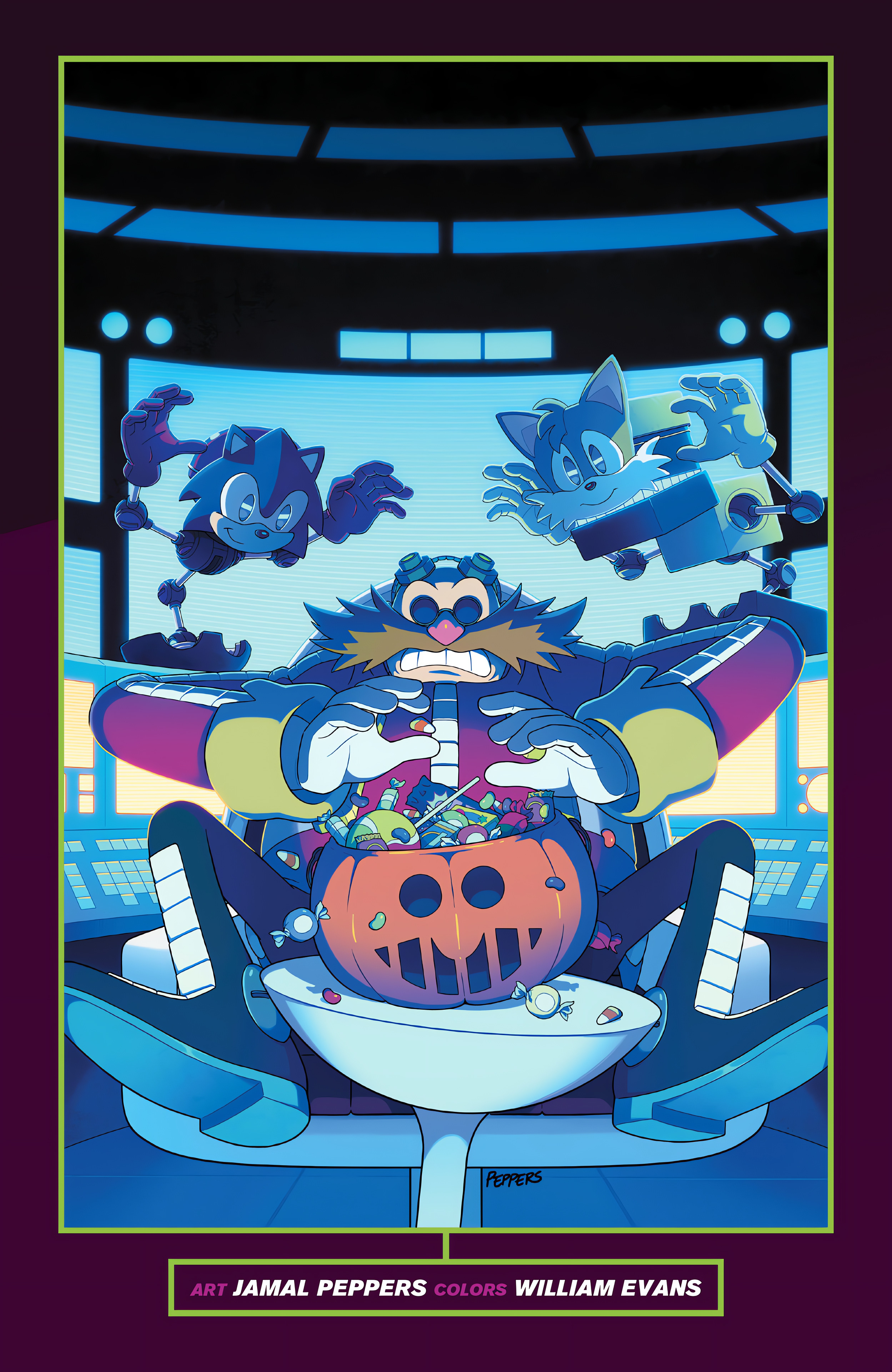 Read online Sonic the Hedgehog (2018) comic -  Issue # _Halloween Special - 31