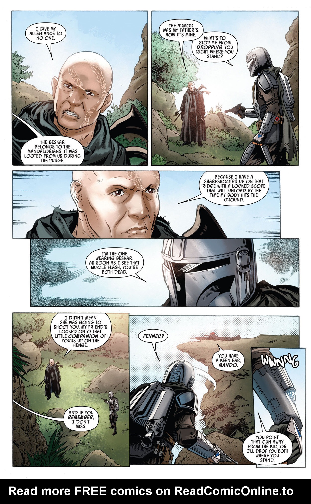 Read online Star Wars: The Mandalorian Season 2 comic -  Issue #6 - 8
