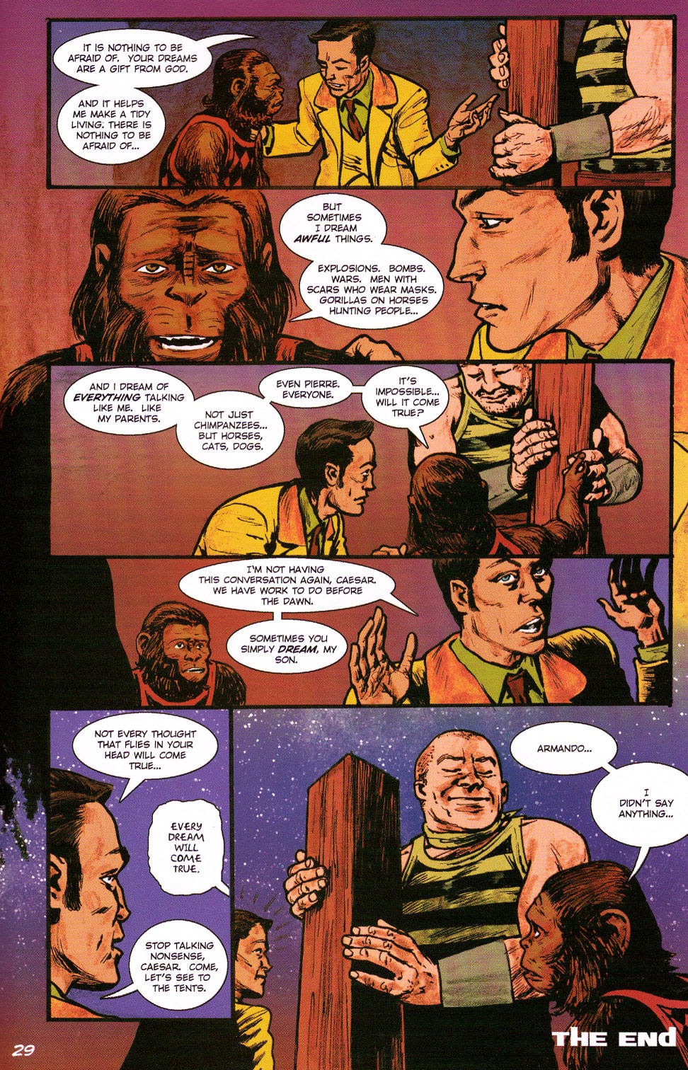 Read online Revolution on the Planet of the Apes comic -  Issue #3 - 29