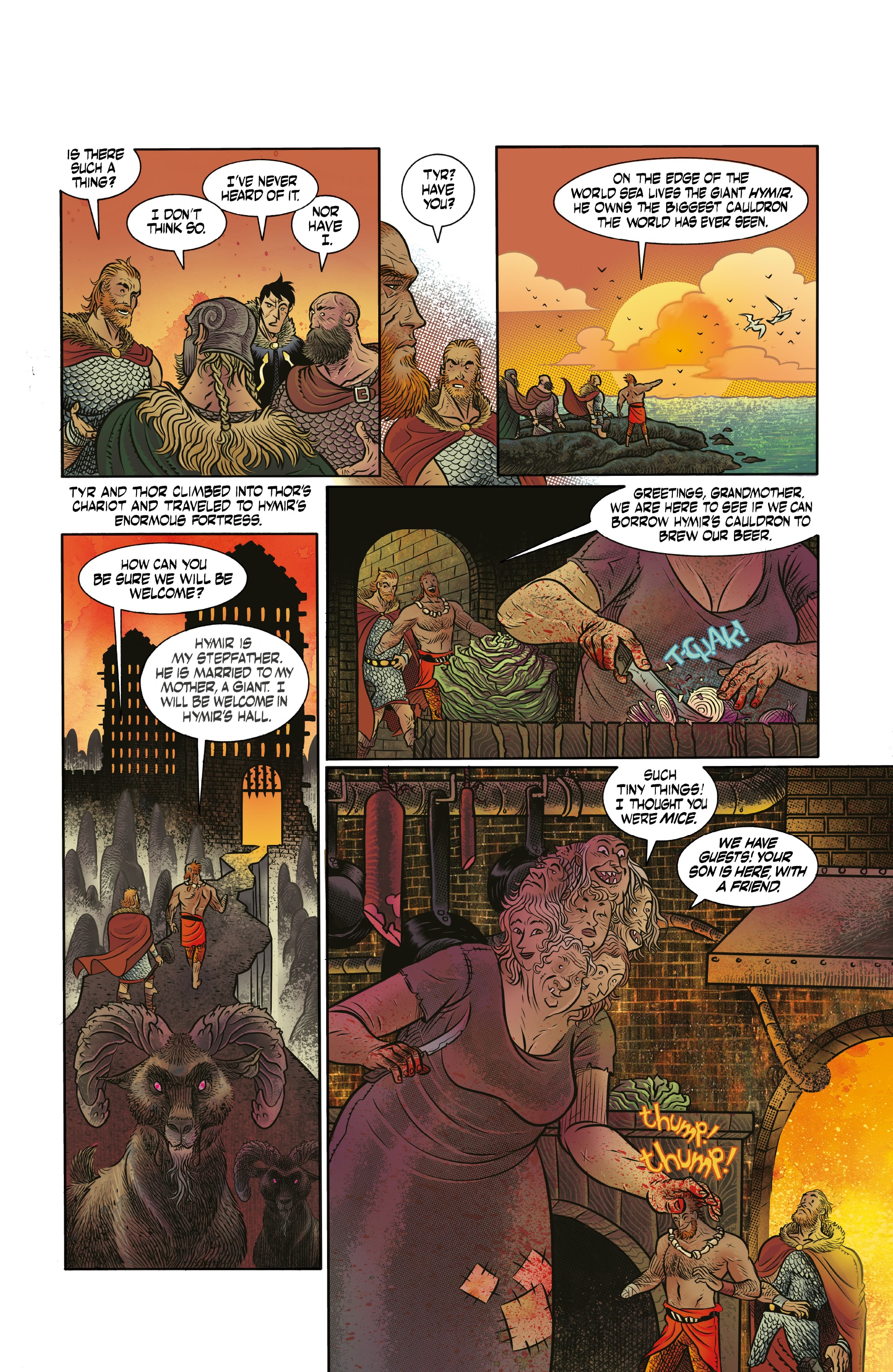 Read online Norse Mythology III comic -  Issue #1 - 6