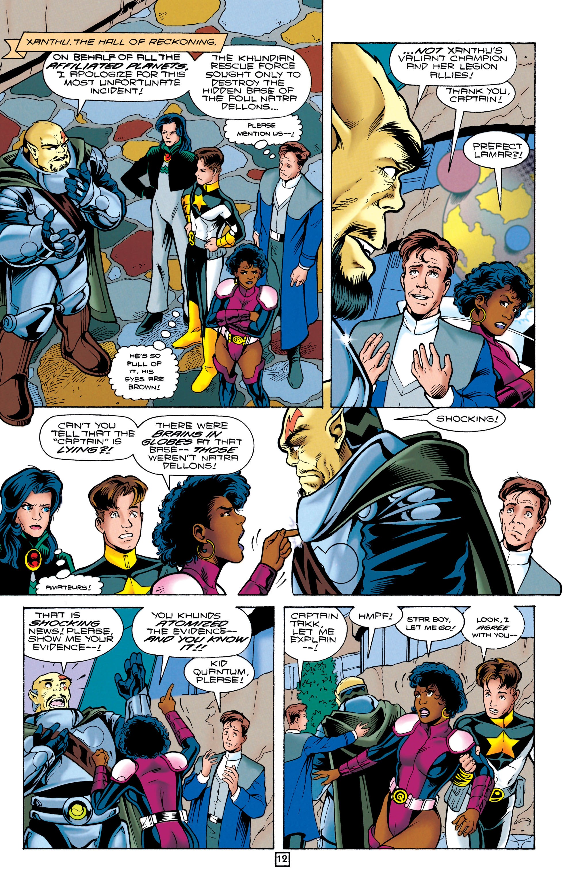 Read online Legionnaires comic -  Issue #60 - 12