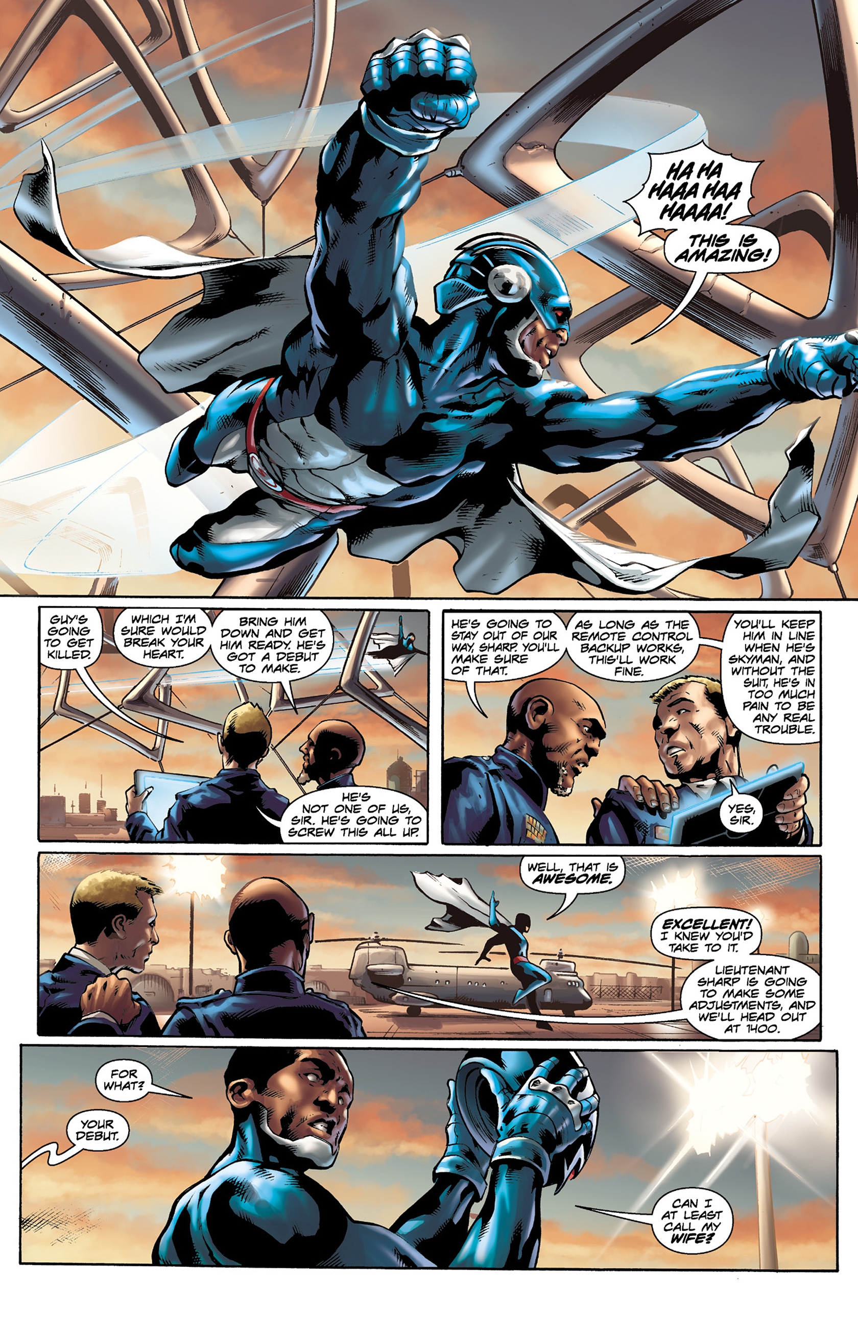 Read online Skyman comic -  Issue #1 - 15