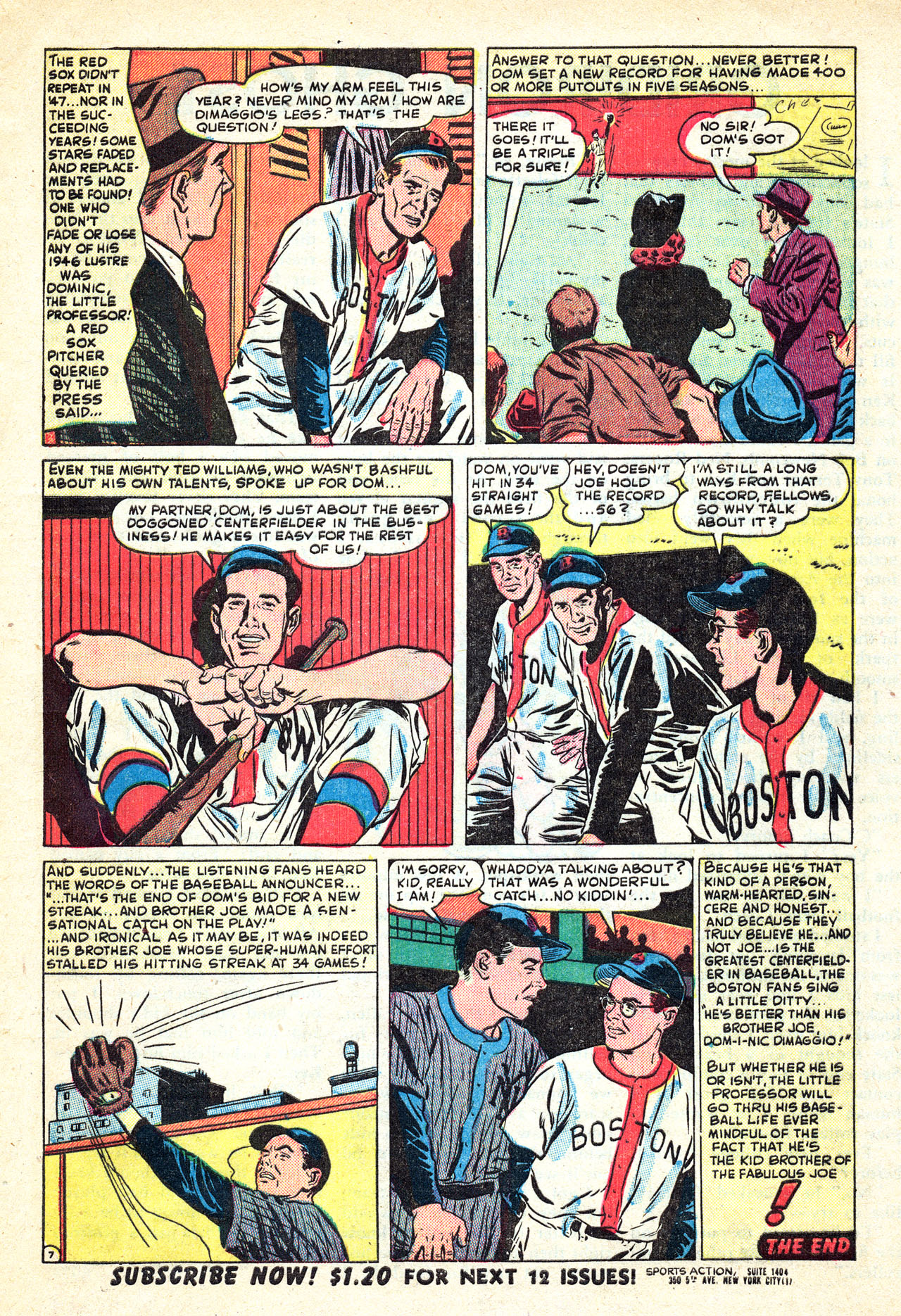 Read online Sports Action comic -  Issue #9 - 9