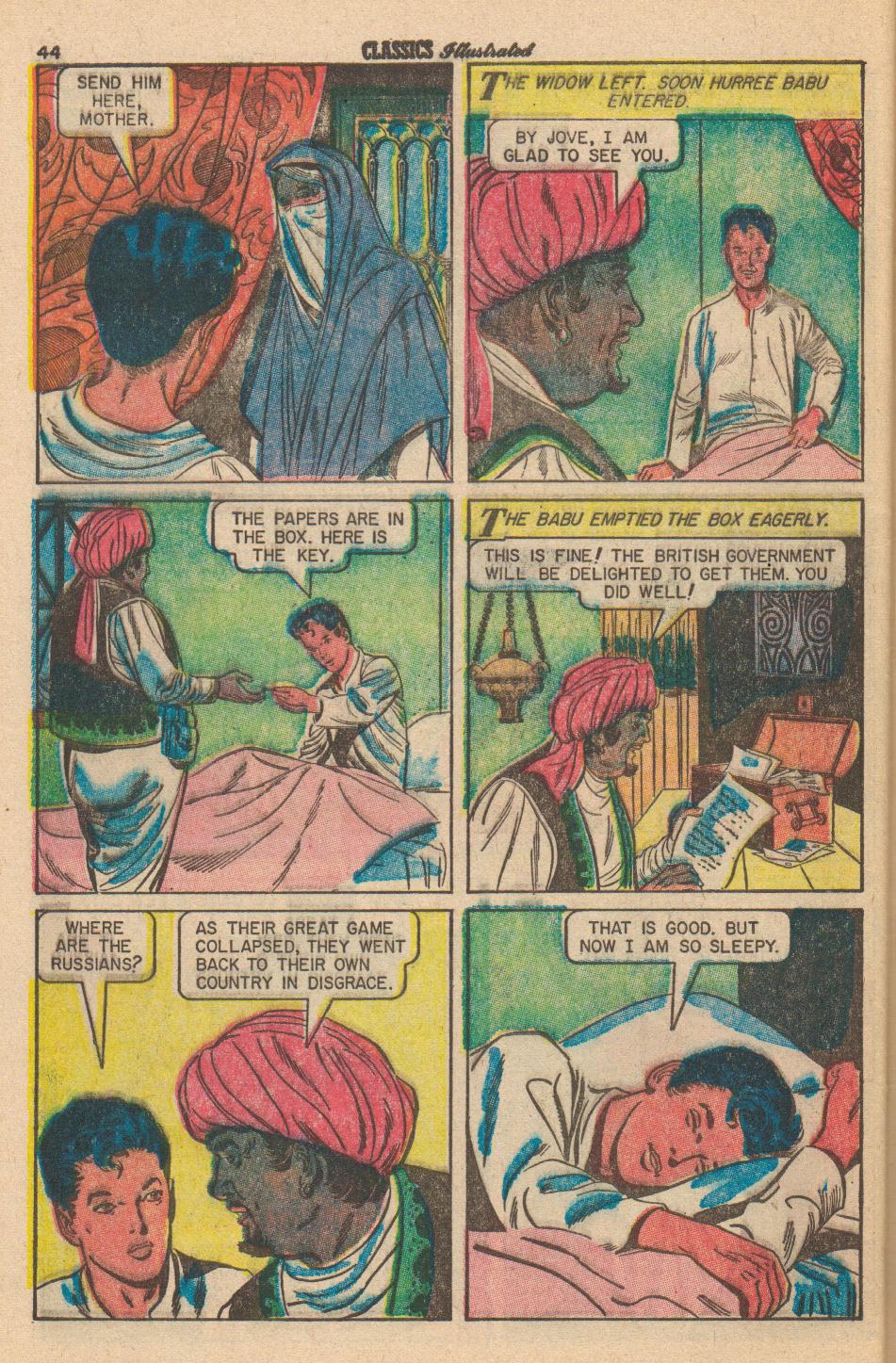 Read online Classics Illustrated comic -  Issue #143 - 46