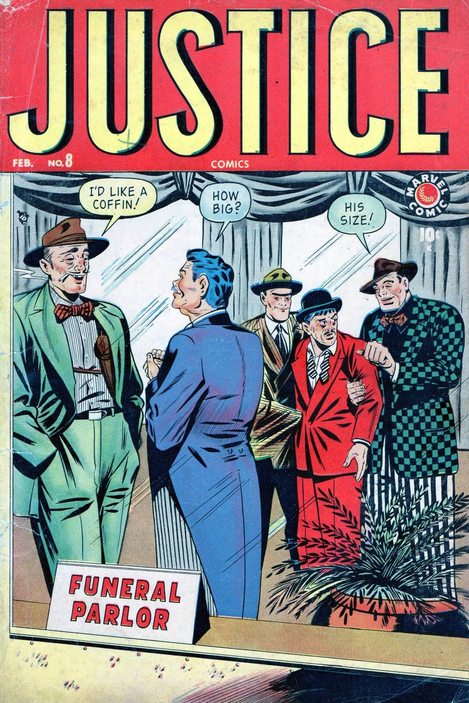 Read online Justice Comics (1948) comic -  Issue #8 - 1
