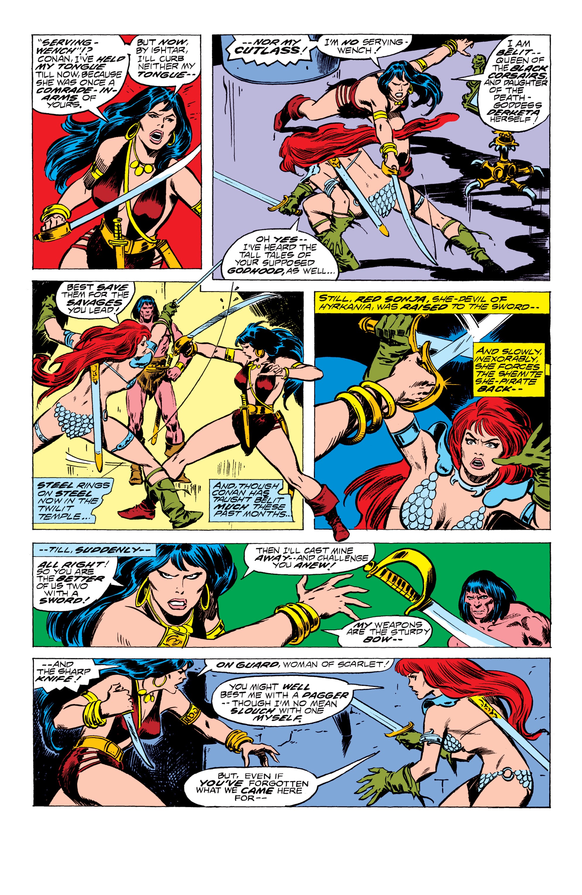 Read online Conan the Barbarian Epic Collection: The Original Marvel Years - Of Once and Future Kings comic -  Issue # TPB (Part 2) - 40