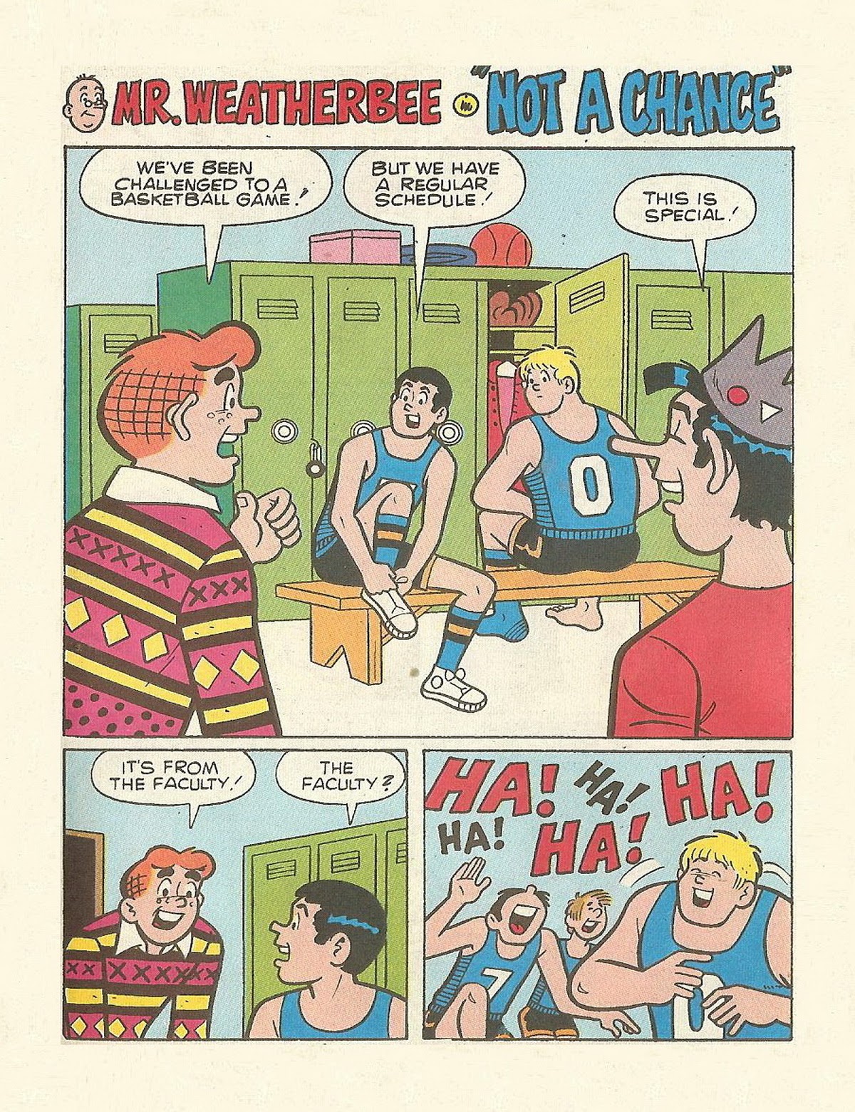 Read online Archie's Double Digest Magazine comic -  Issue #65 - 166