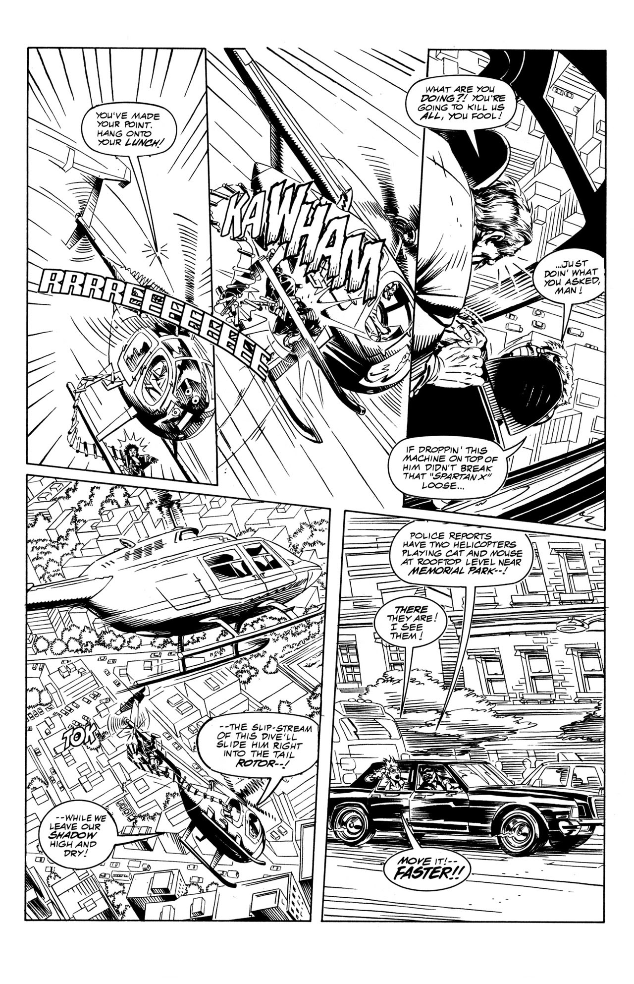 Read online Jackie Chan's Spartan X: Hell Bent Hero For Hire comic -  Issue #2 - 8