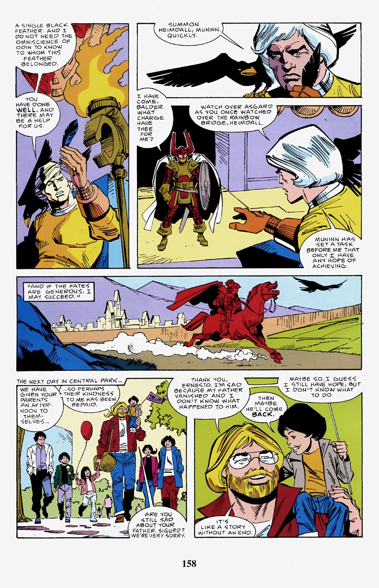 Read online Thor Visionaries: Walter Simonson comic -  Issue # TPB 4 - 159
